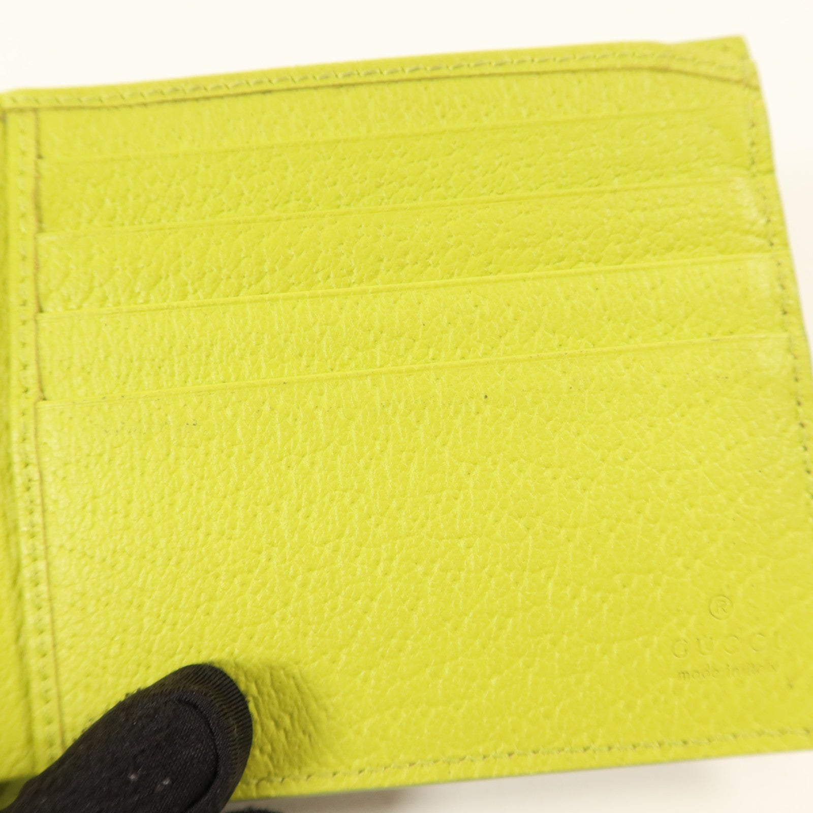 GUCCI 塗層帆布GG Supreme Bifold Wallet錢包