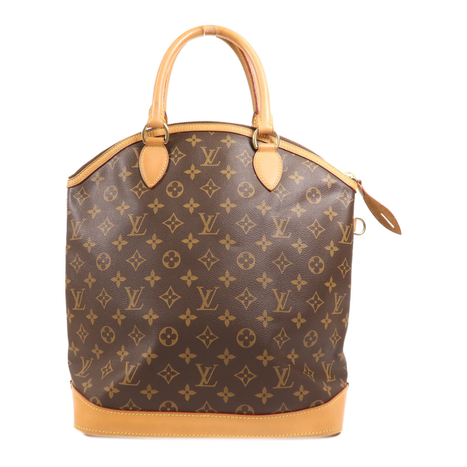 LOUIS VUITTON Monogram Lockit Vertical金扣手挽袋