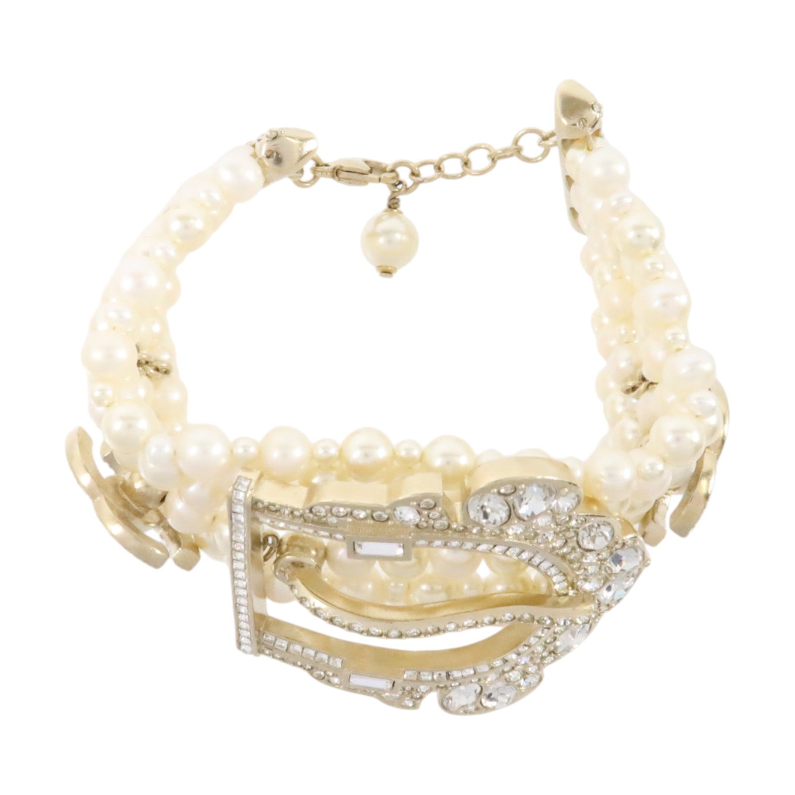 CHANEL PVC/金属Bracelet手鏈