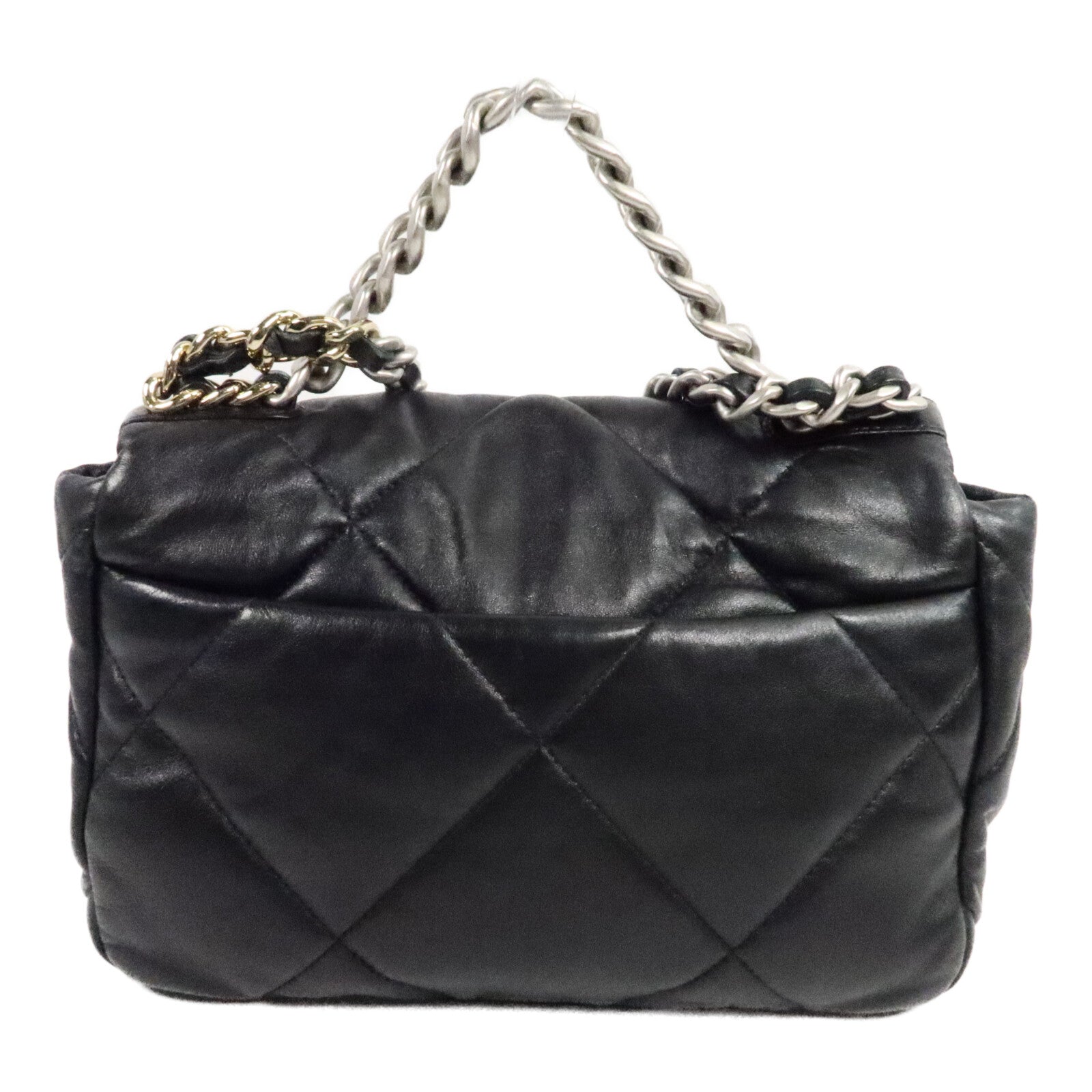 CHANEL 羊皮皮革Chanel 19 Small手挽肩背兩用袋