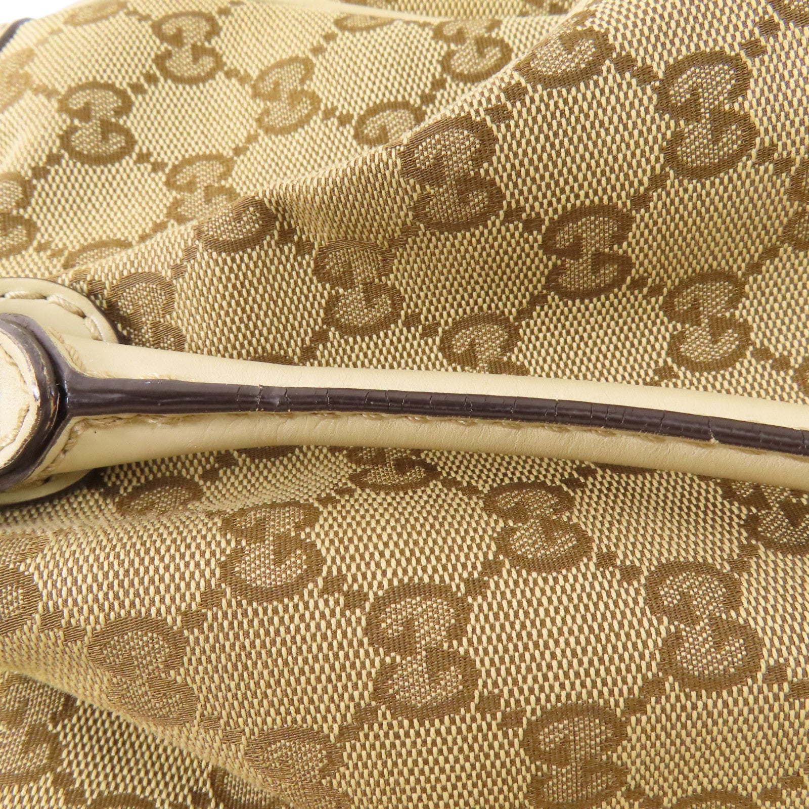 GUCCI 帆布Tote Bag金扣手挽袋