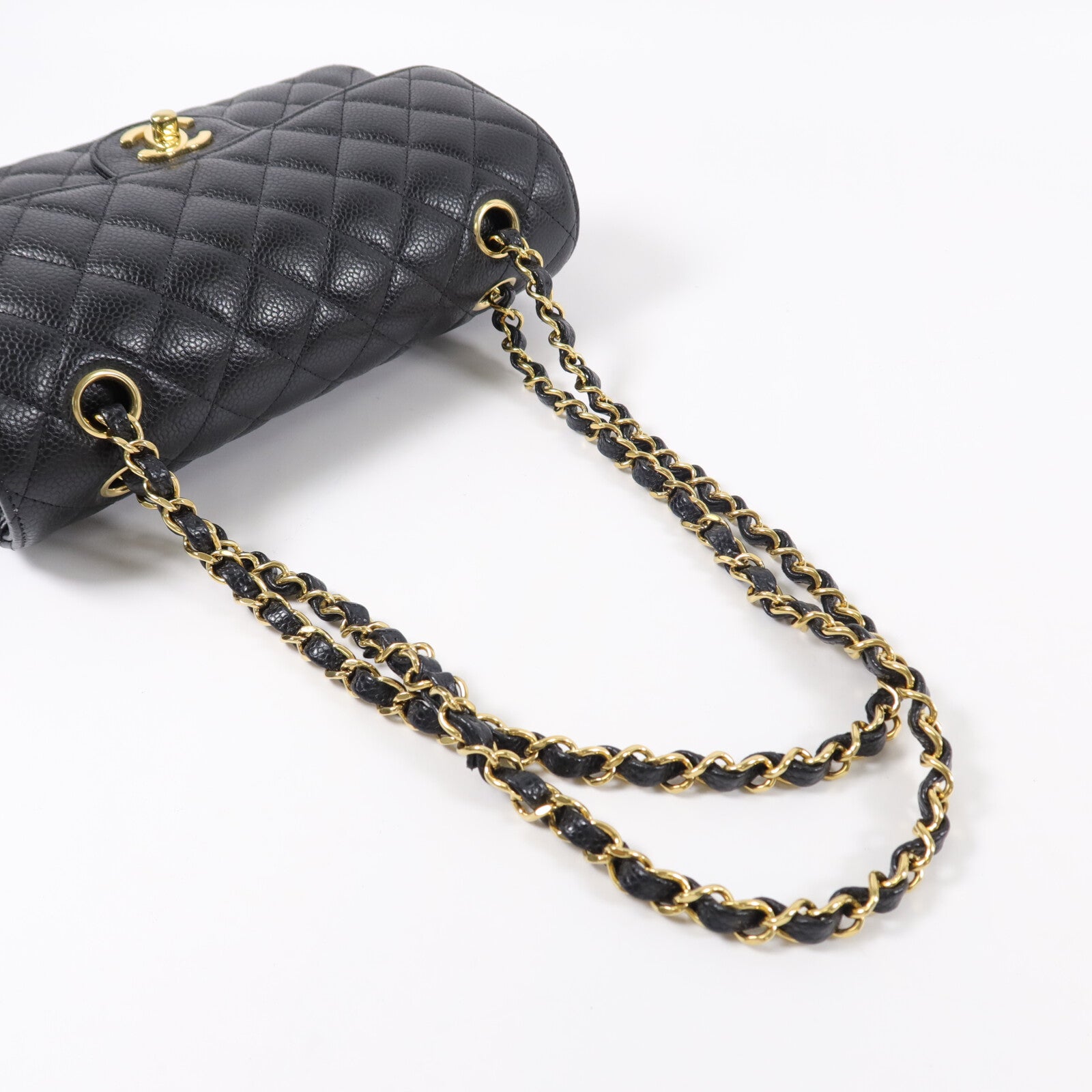 CHANEL 牛皮皮革Classic 23鏈帶肩背袋