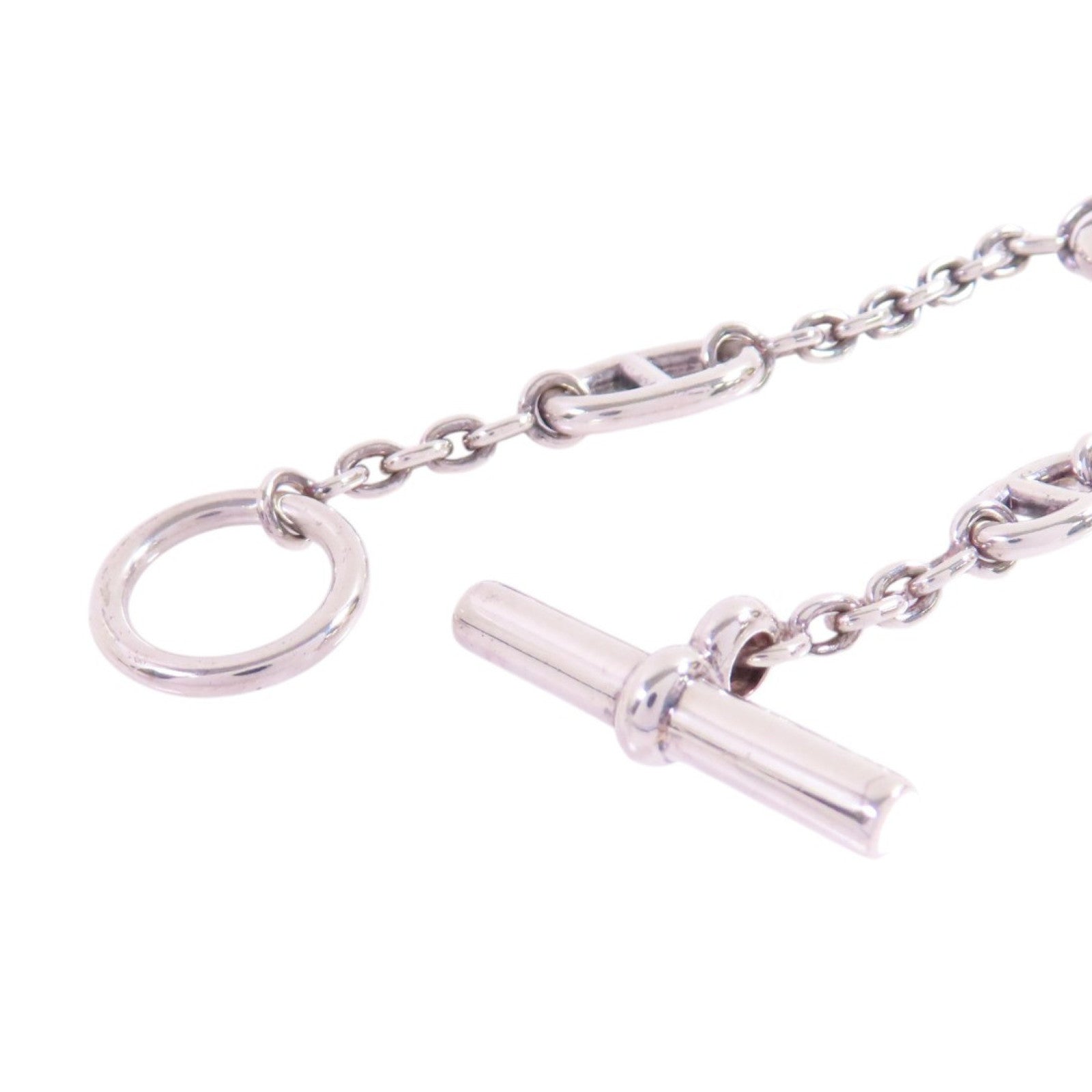 HERMES 925純銀Farandole Bracelet銀扣手鏈