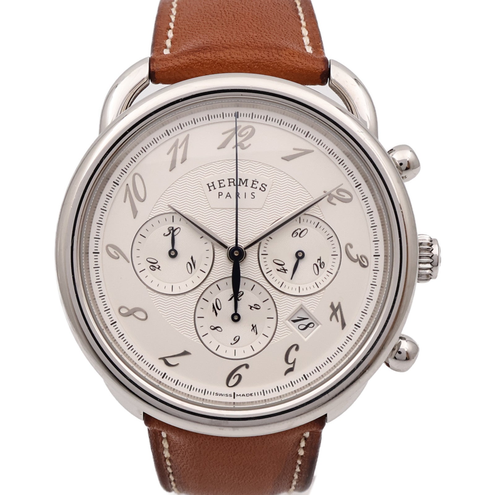 HERMES Arceau Chronograph AR4.910a