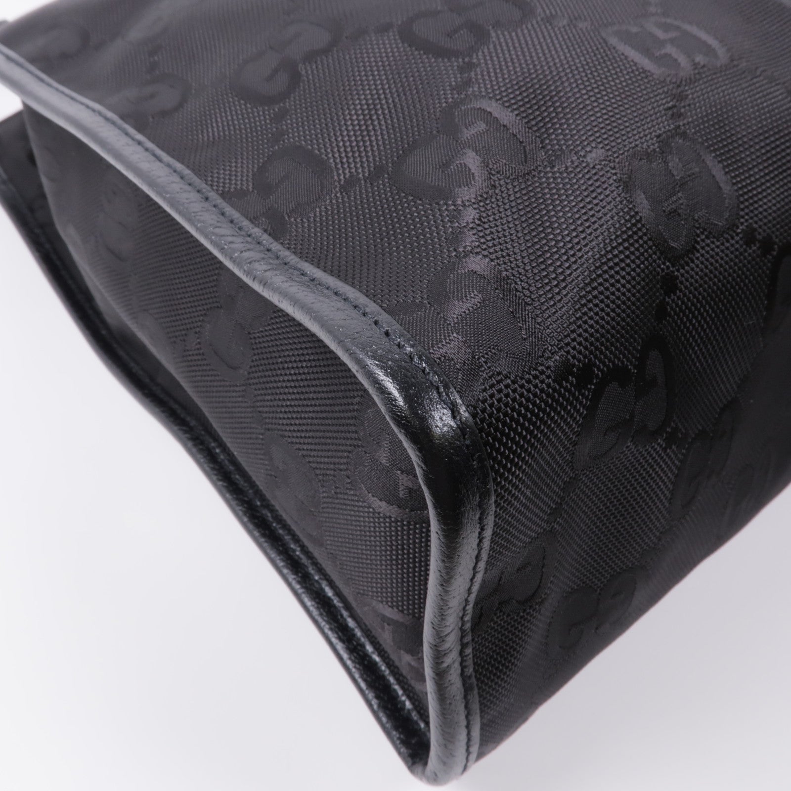 GUCCI 尼龍Off The Grid GG 2 Way Shoulder銀扣手挽肩背兩用袋