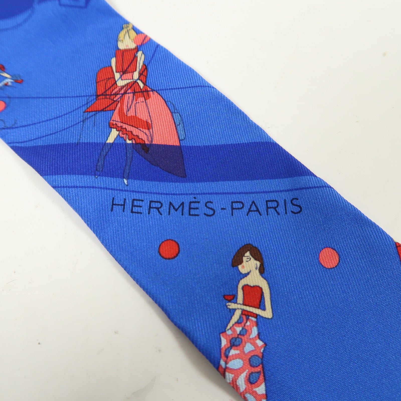 HERMES 絲質Twilly絲巾