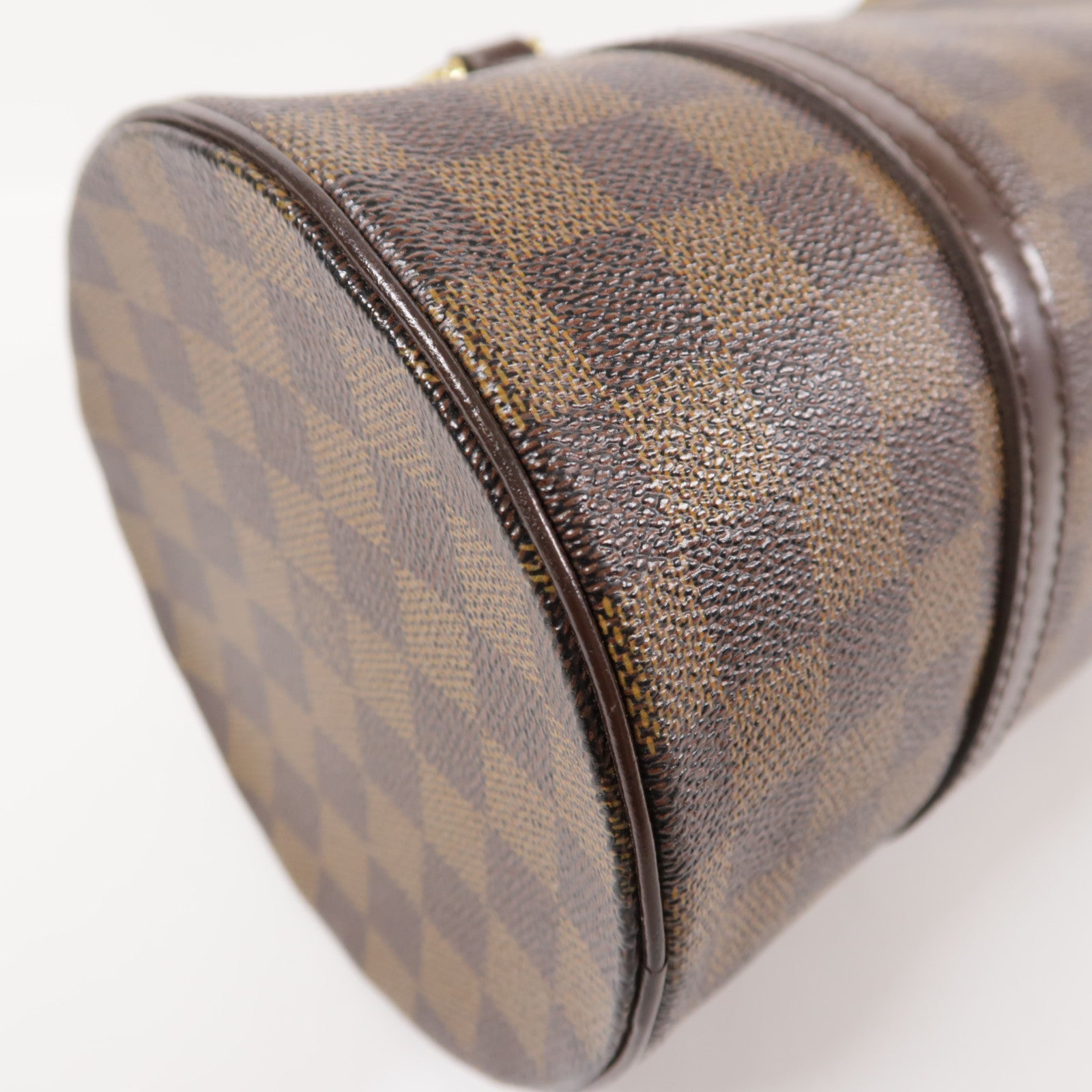 LOUIS VUITTON Damier Papillon GM金扣肩背袋
