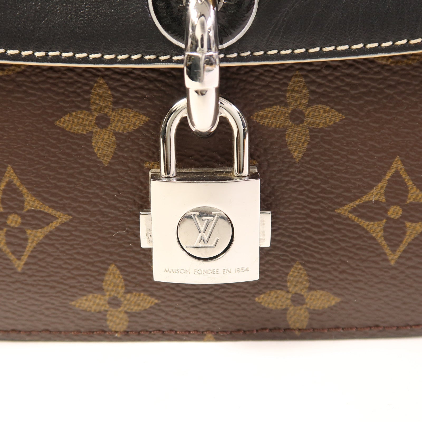 LOUIS VUITTON Monogram Chain It 銀扣手挽肩背兩用袋