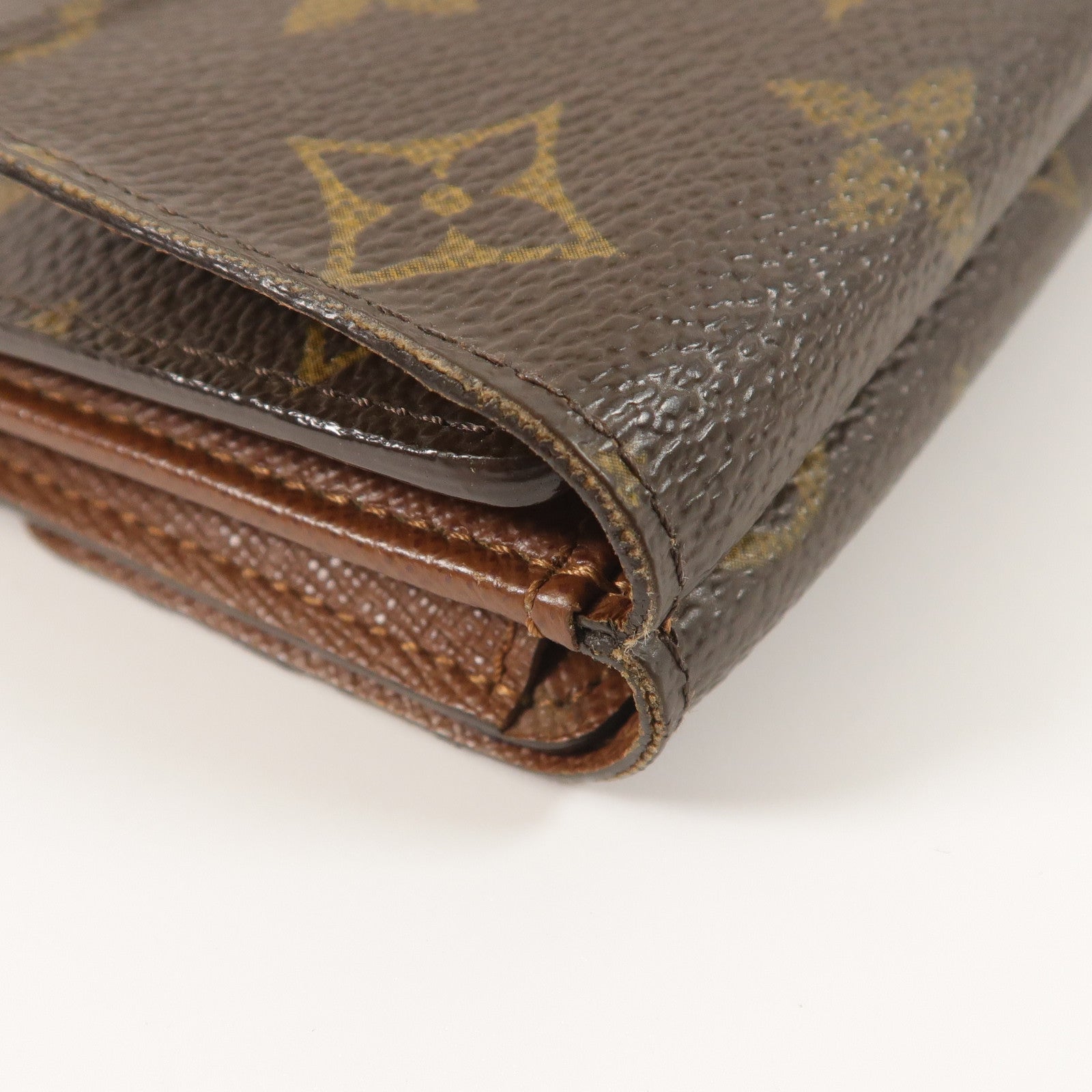 LOUIS VUITTON Monogram Wallet金扣錢包