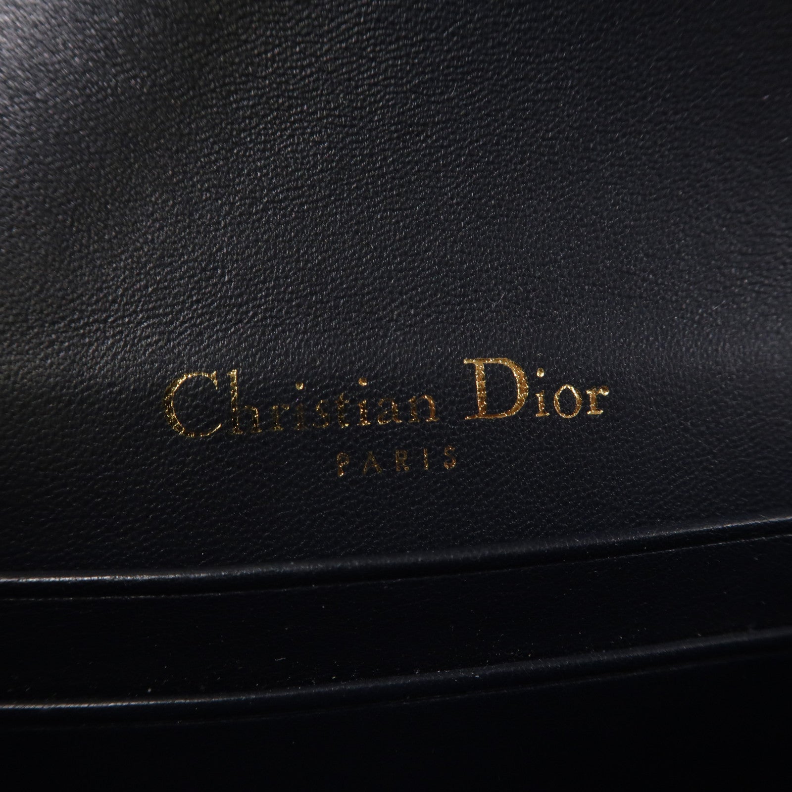 Dior 帆布Saddle Bumbag金扣肩背袋深藍色