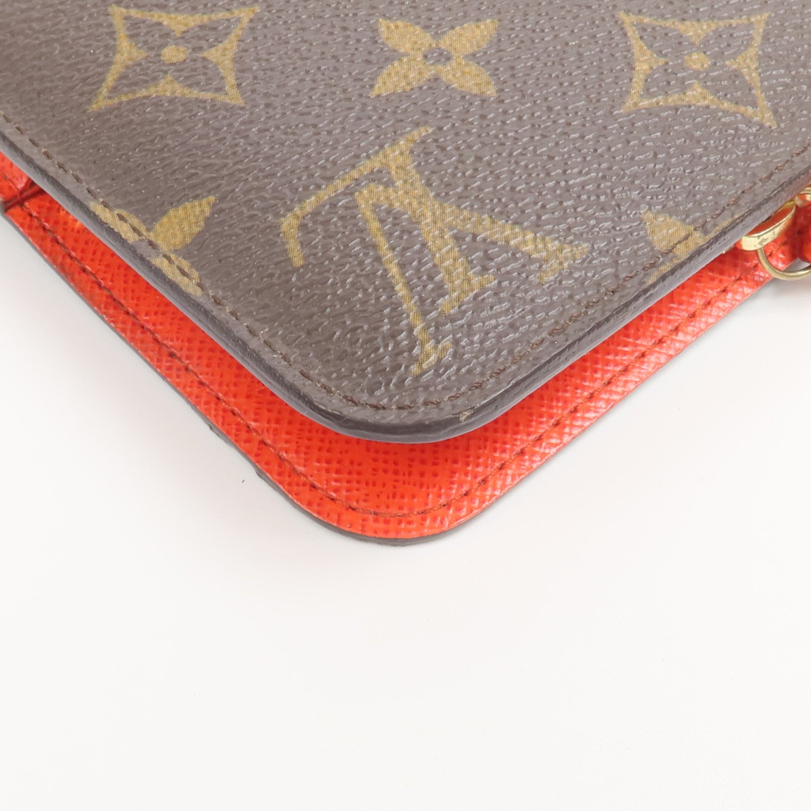 LOUIS VUITTON Monogram Porte Monnaie Insolite錢包