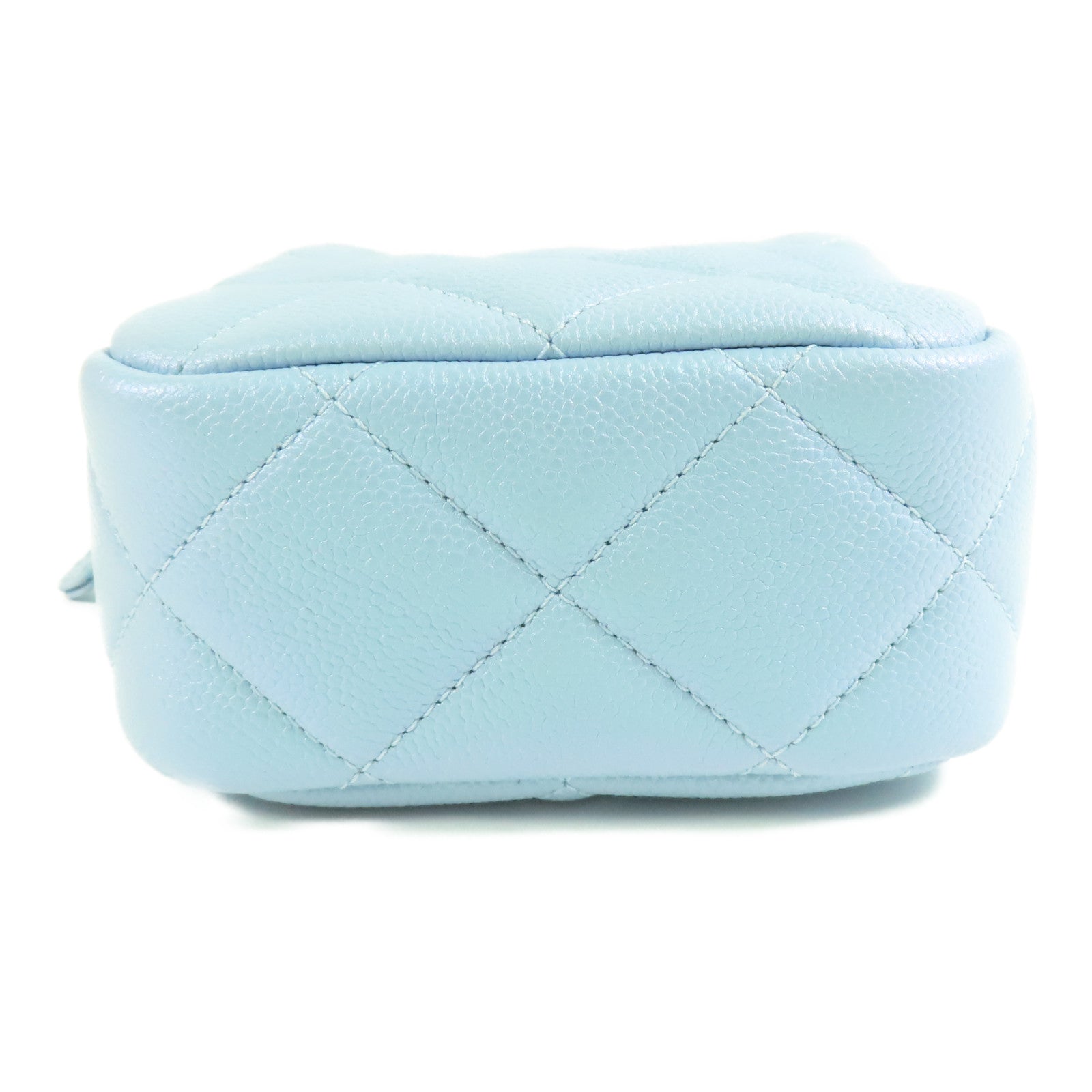 CHANEL 牛皮皮革Mini Camera Bag金扣肩背袋