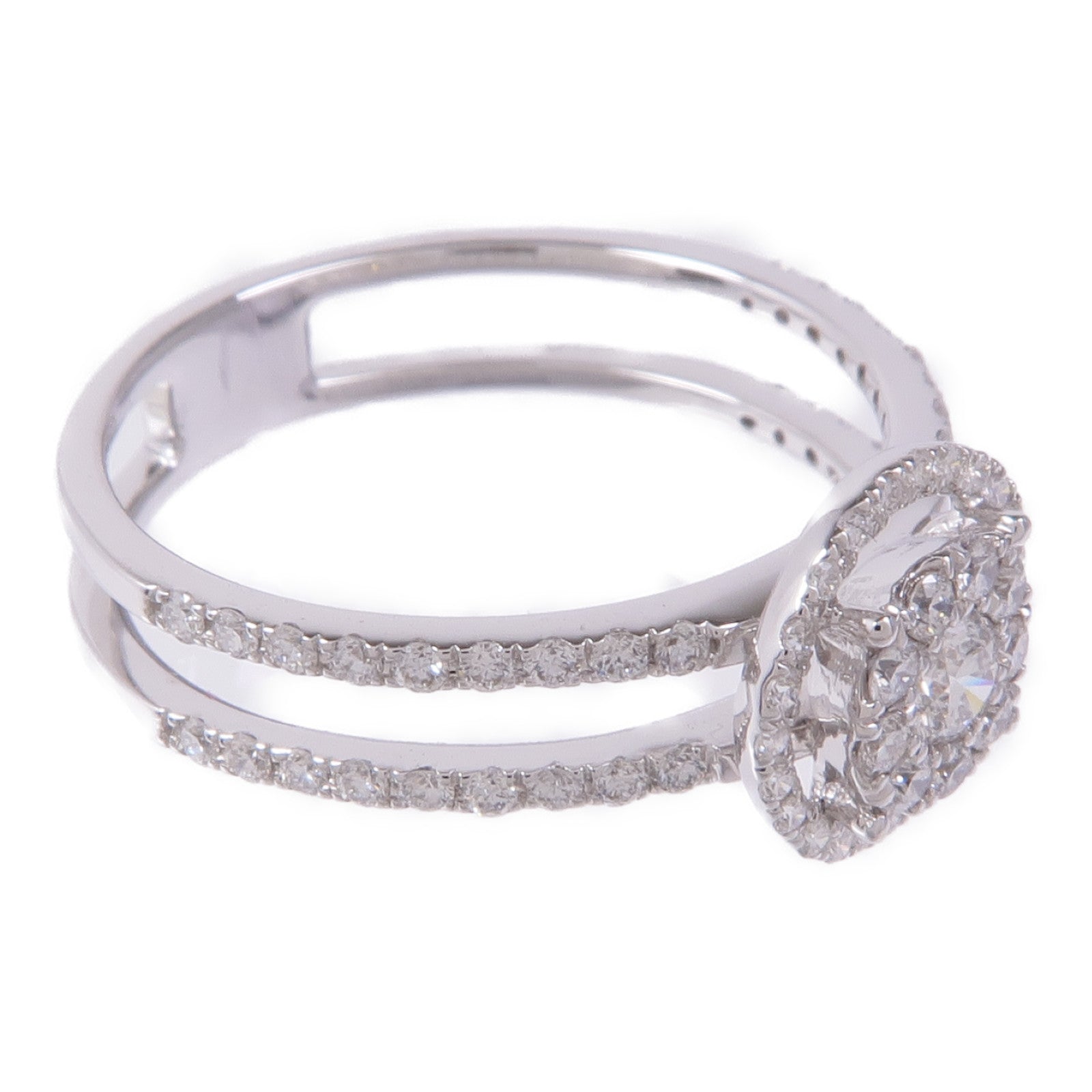 JEWELRY 18K白金Diamond Ring鑽石戒指US#6.5