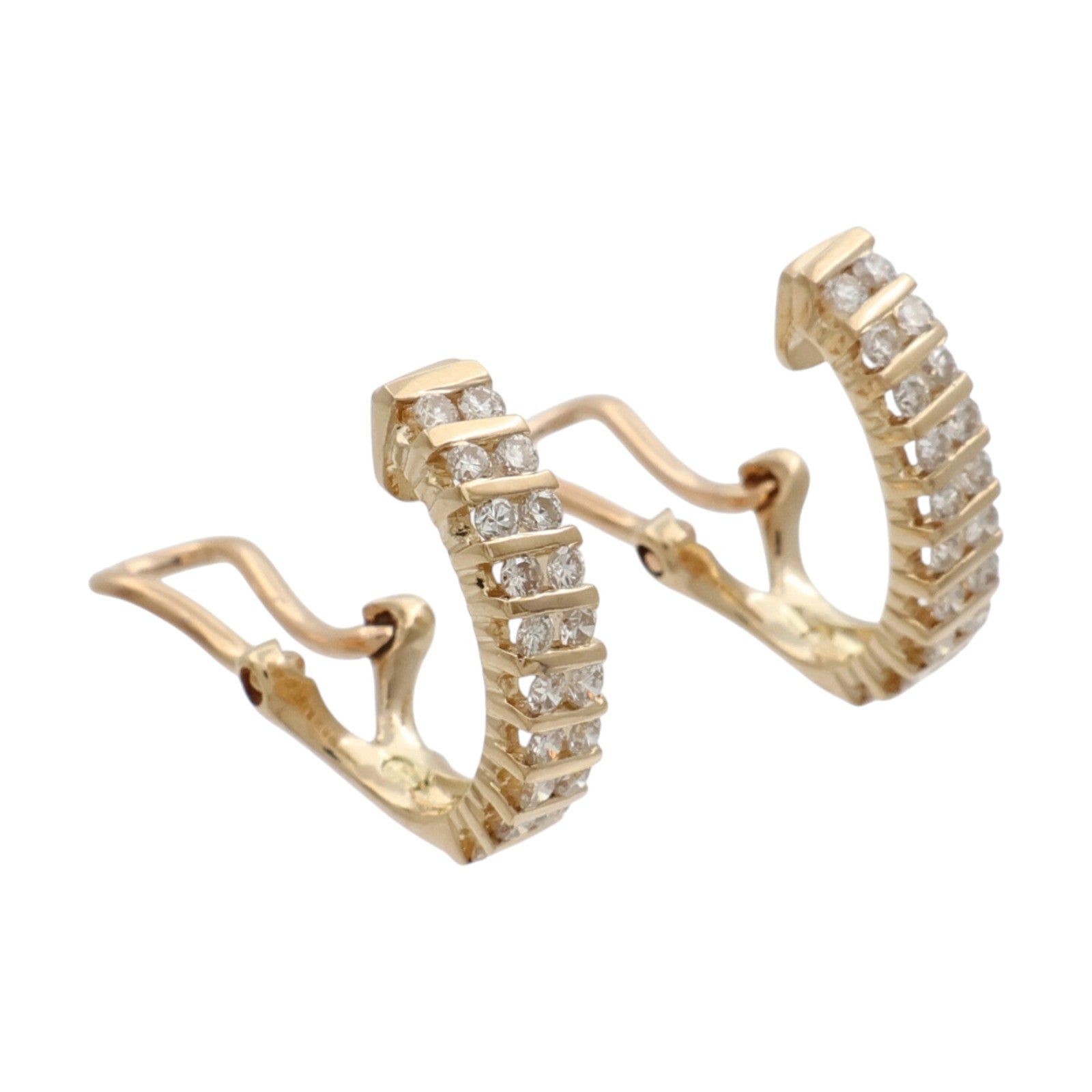 JEWELRY 18K黃金Diamond鑽石耳環