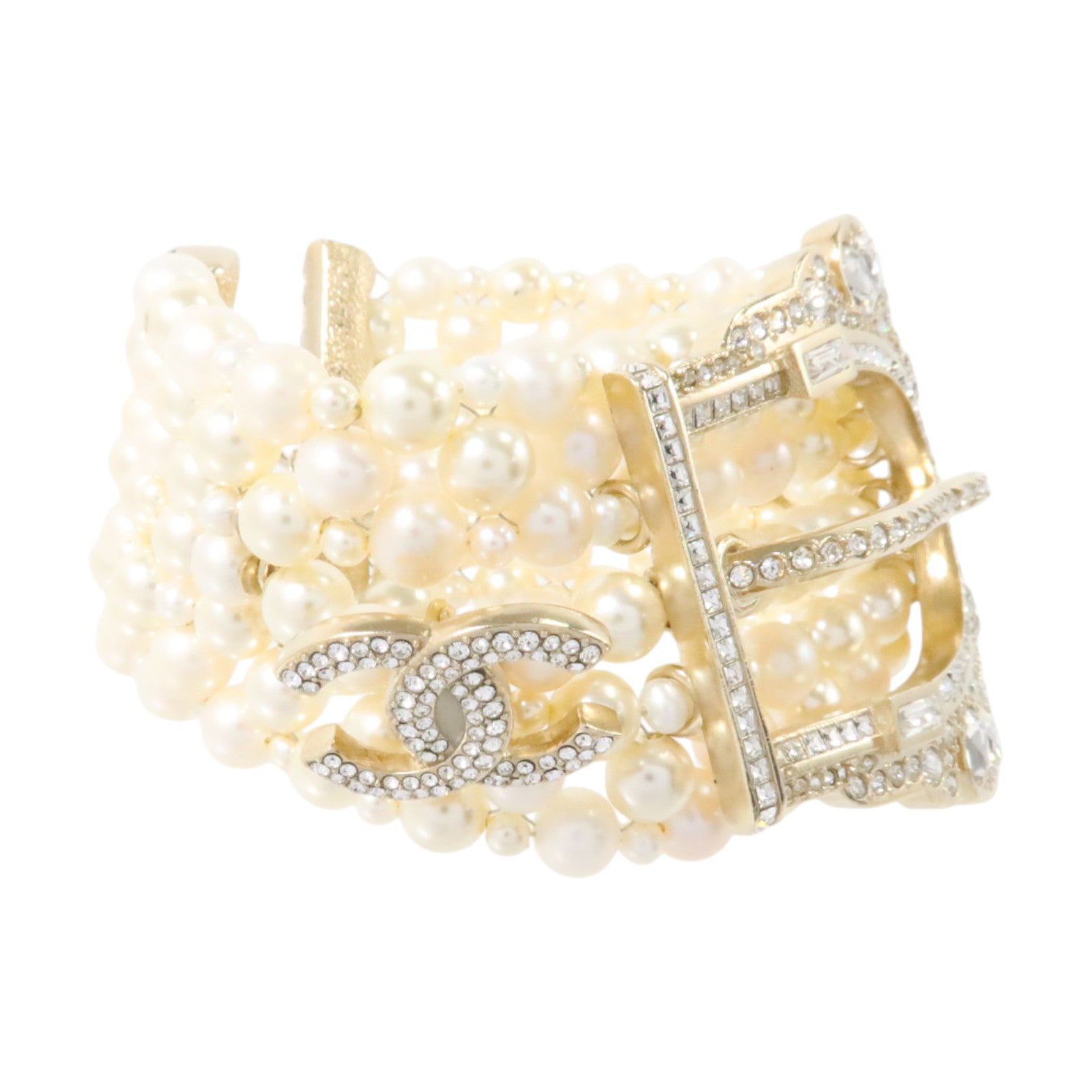 CHANEL PVC/金属Bracelet手鏈