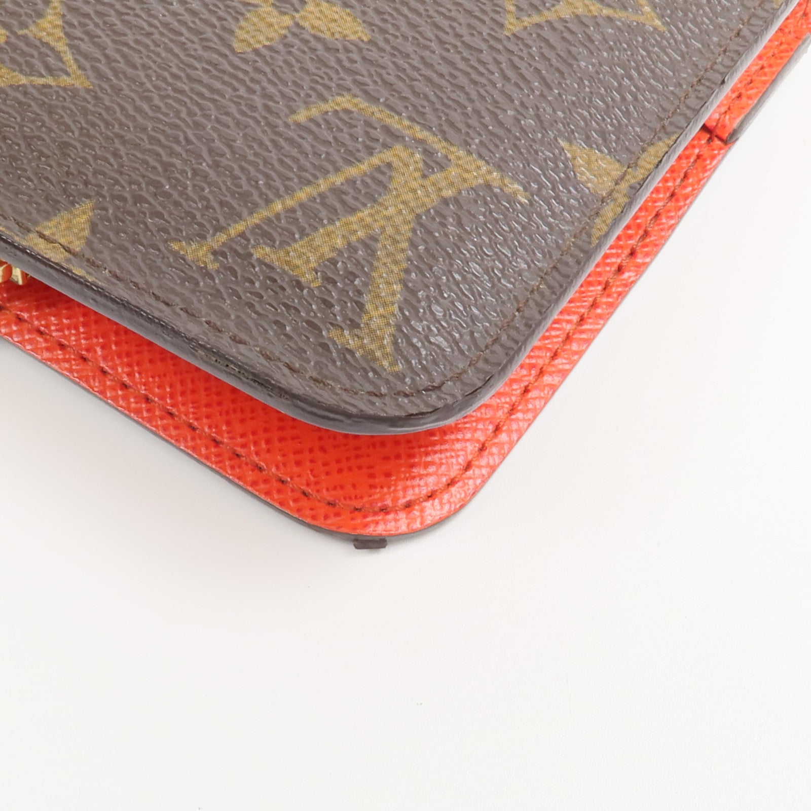 LOUIS VUITTON Monogram Porte Monnaie Insolite錢包