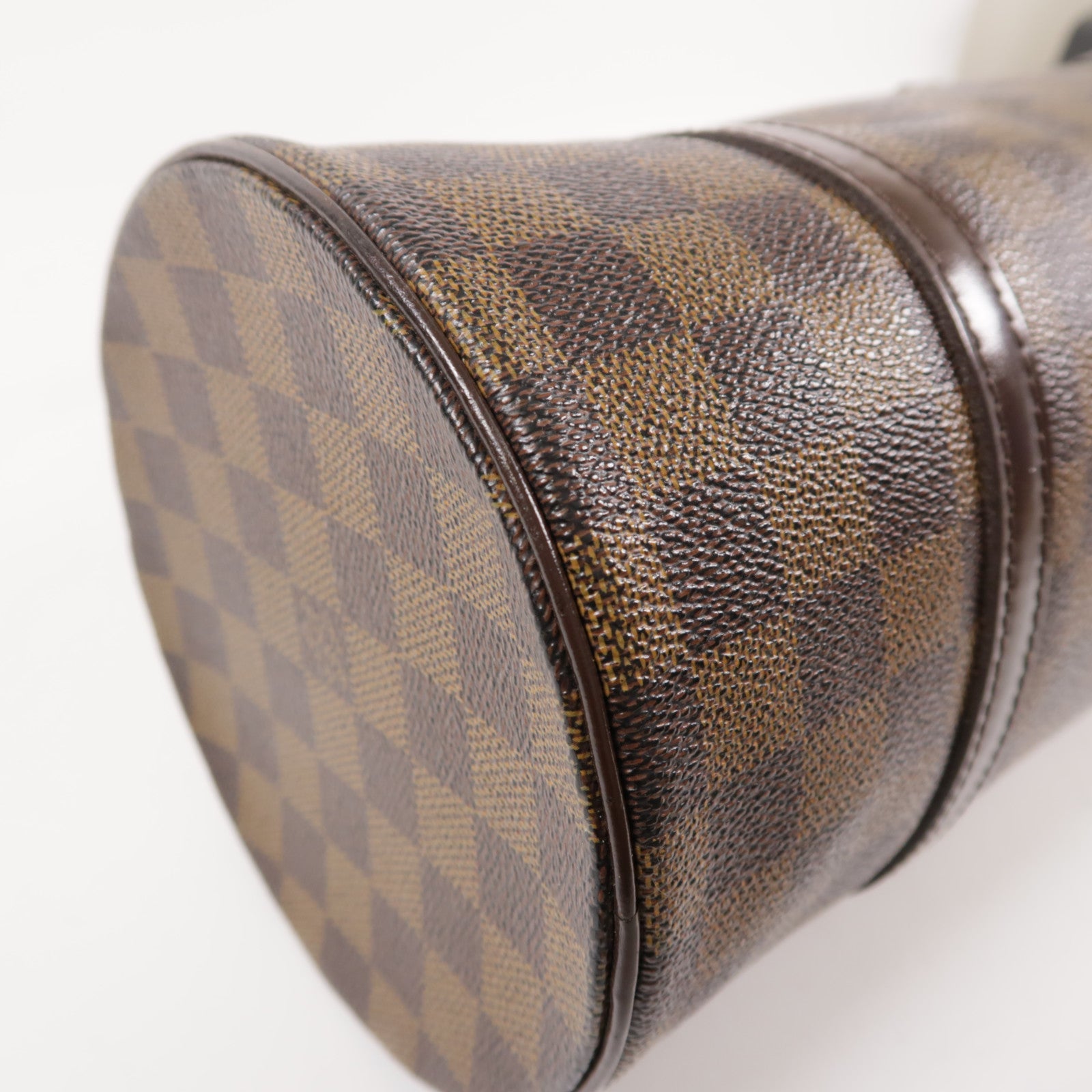 LOUIS VUITTON Damier Papillon GM金扣肩背袋
