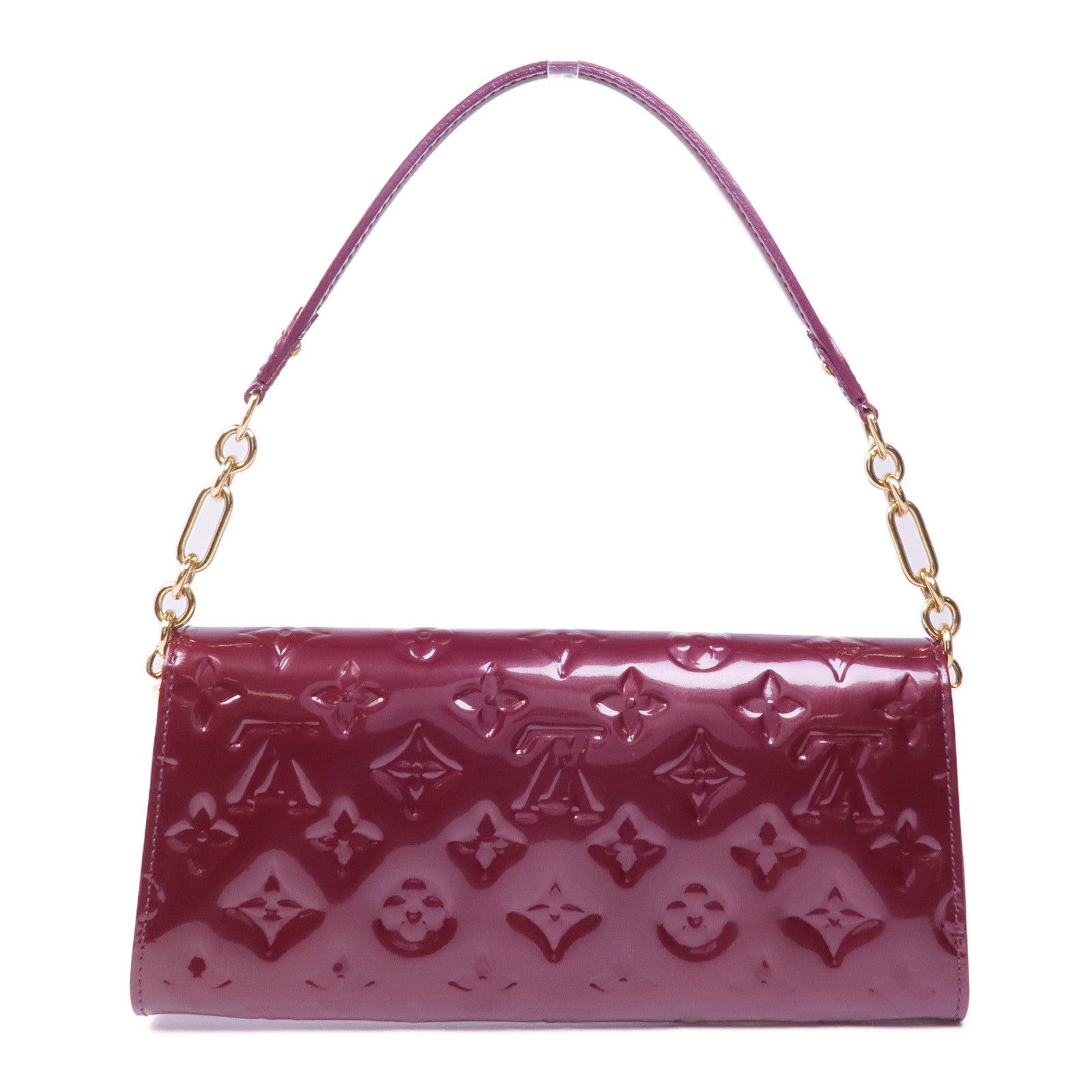LOUIS VUITTON Vernis Sunset Bouldevard金扣肩背袋
