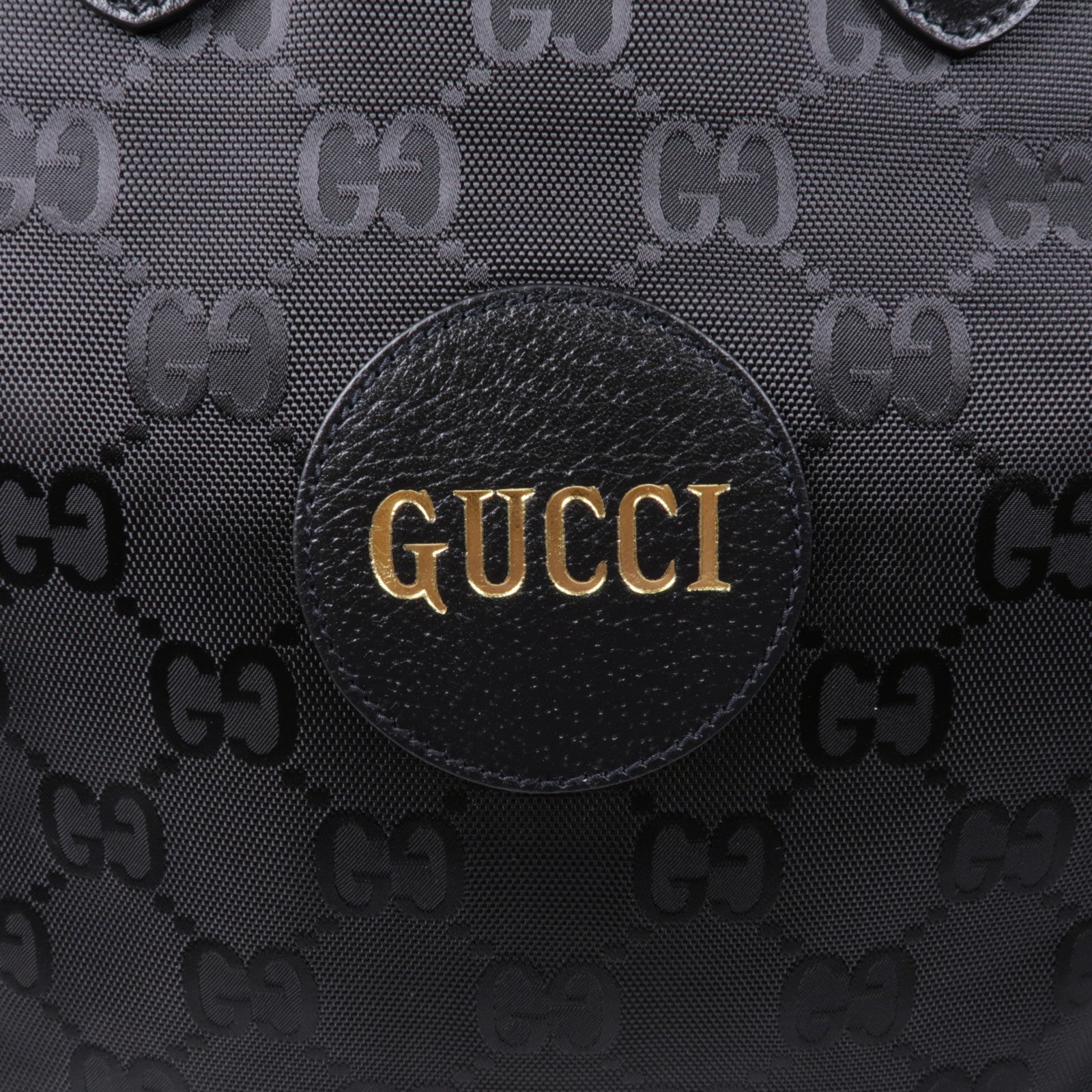 GUCCI 尼龍Off The Grid GG 2 Way Shoulder銀扣手挽肩背兩用袋