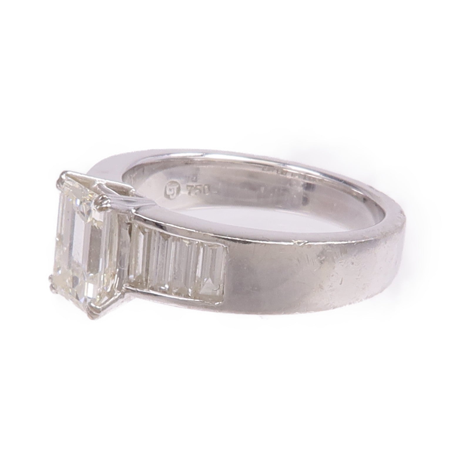 JEWELRY 18K白金Diamond Ring鑽石戒指US#5.5