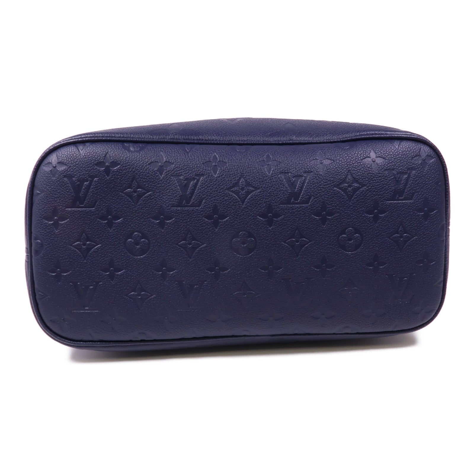 LOUIS VUITTON LV GHW Neverfull MM Tote Bag M47143 Navy