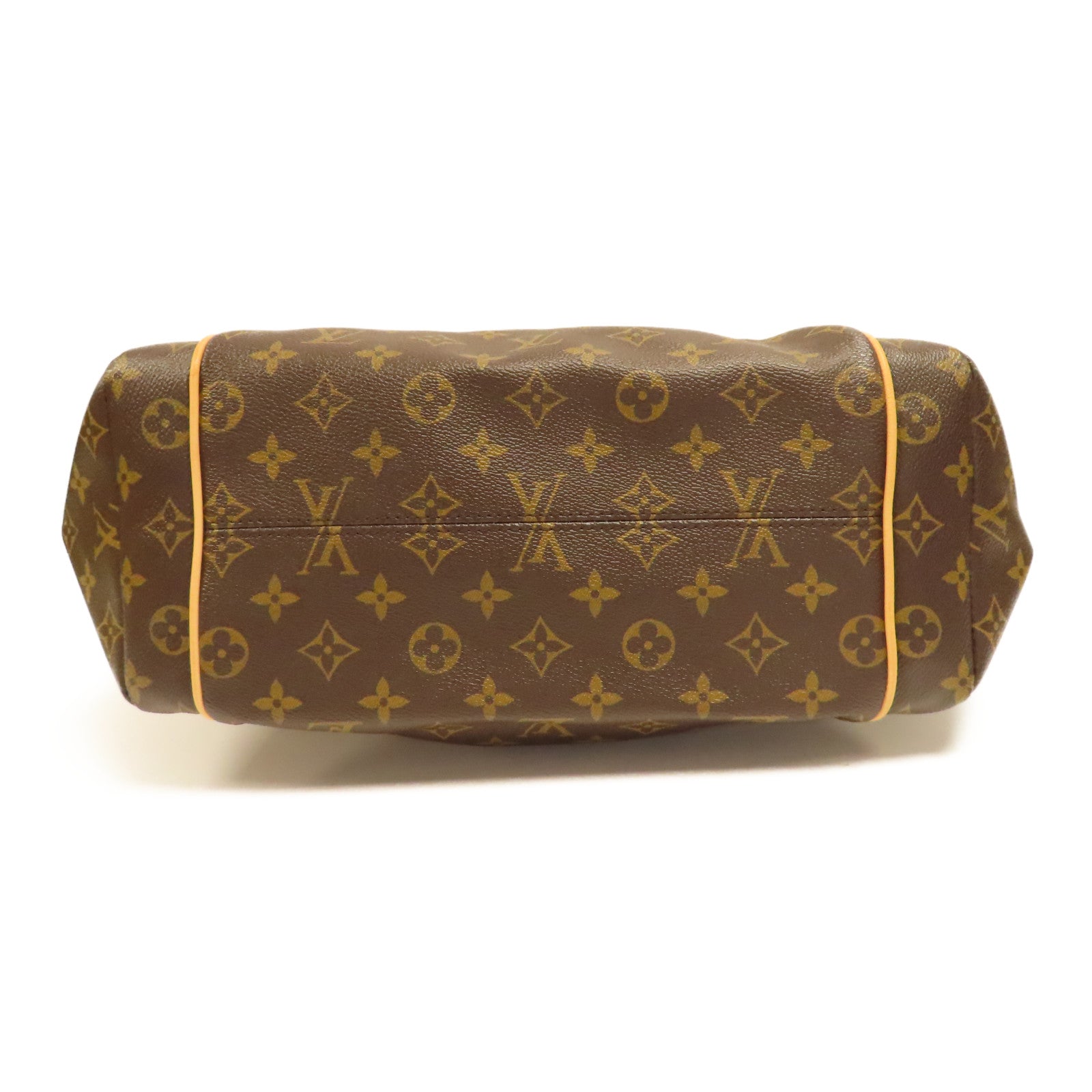 LOUIS VUITTON Monogram Totally MM金扣肩背袋啡色