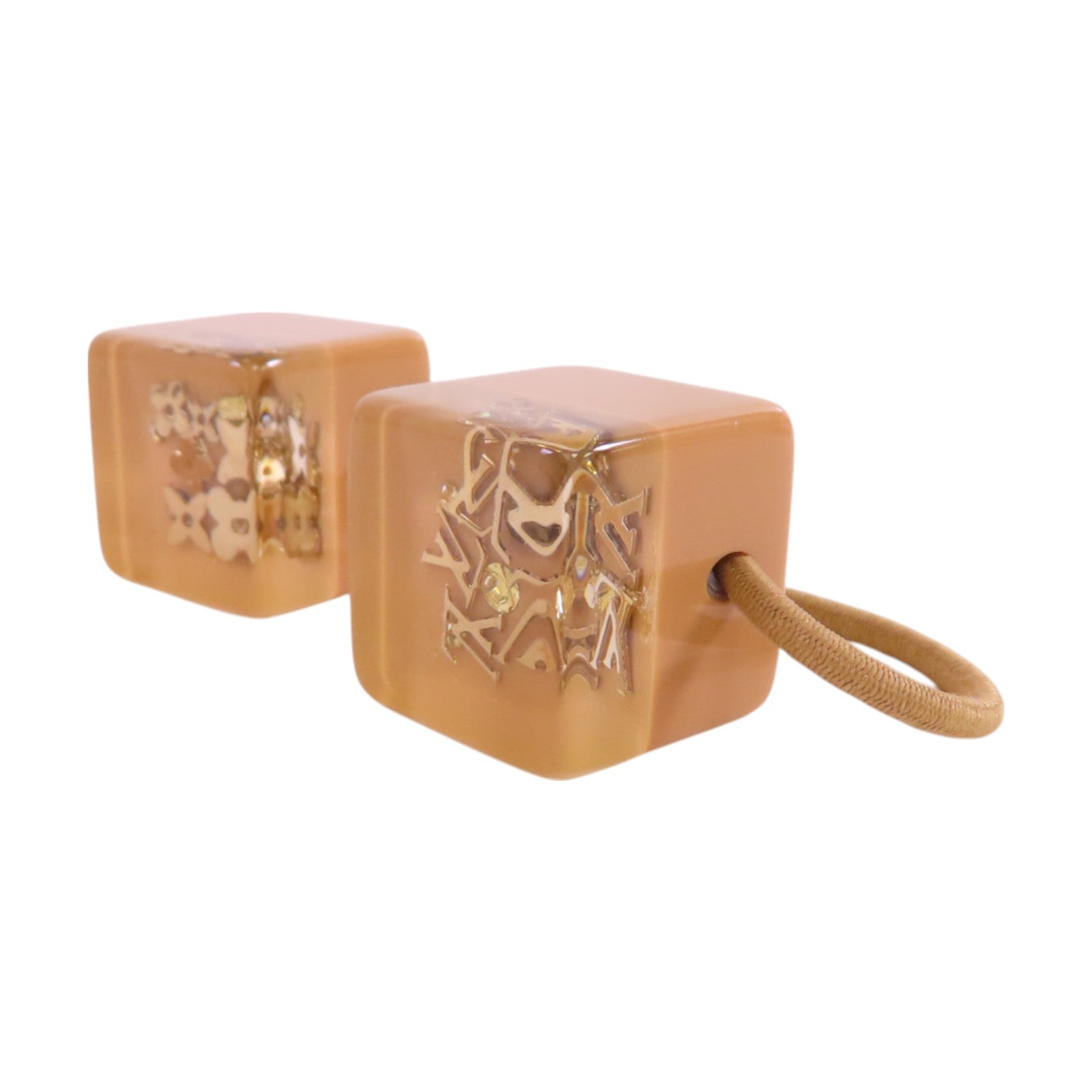 LOUIS VUITTON PVC Hair Cube髮帶
