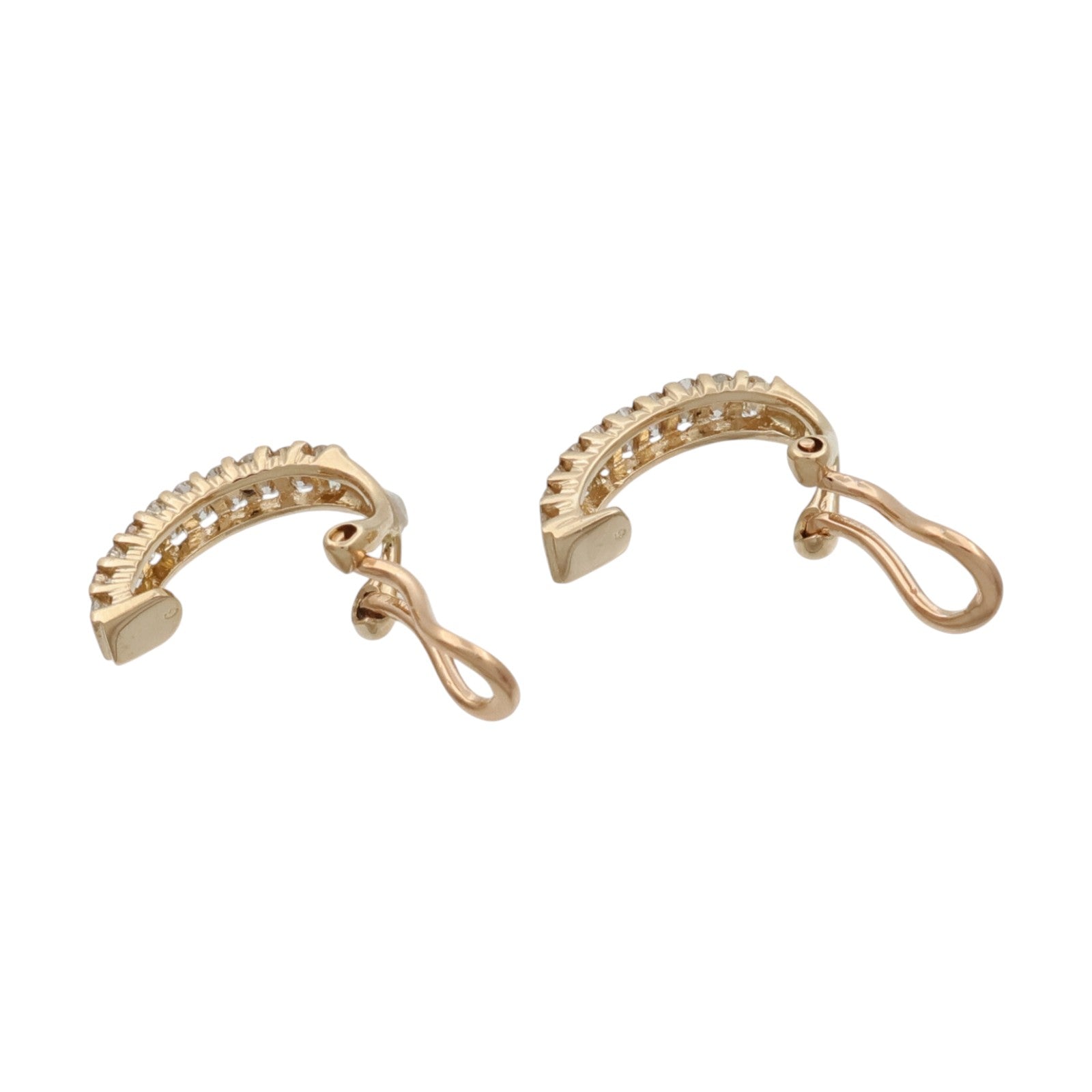 JEWELRY 18K黃金Diamond鑽石耳環