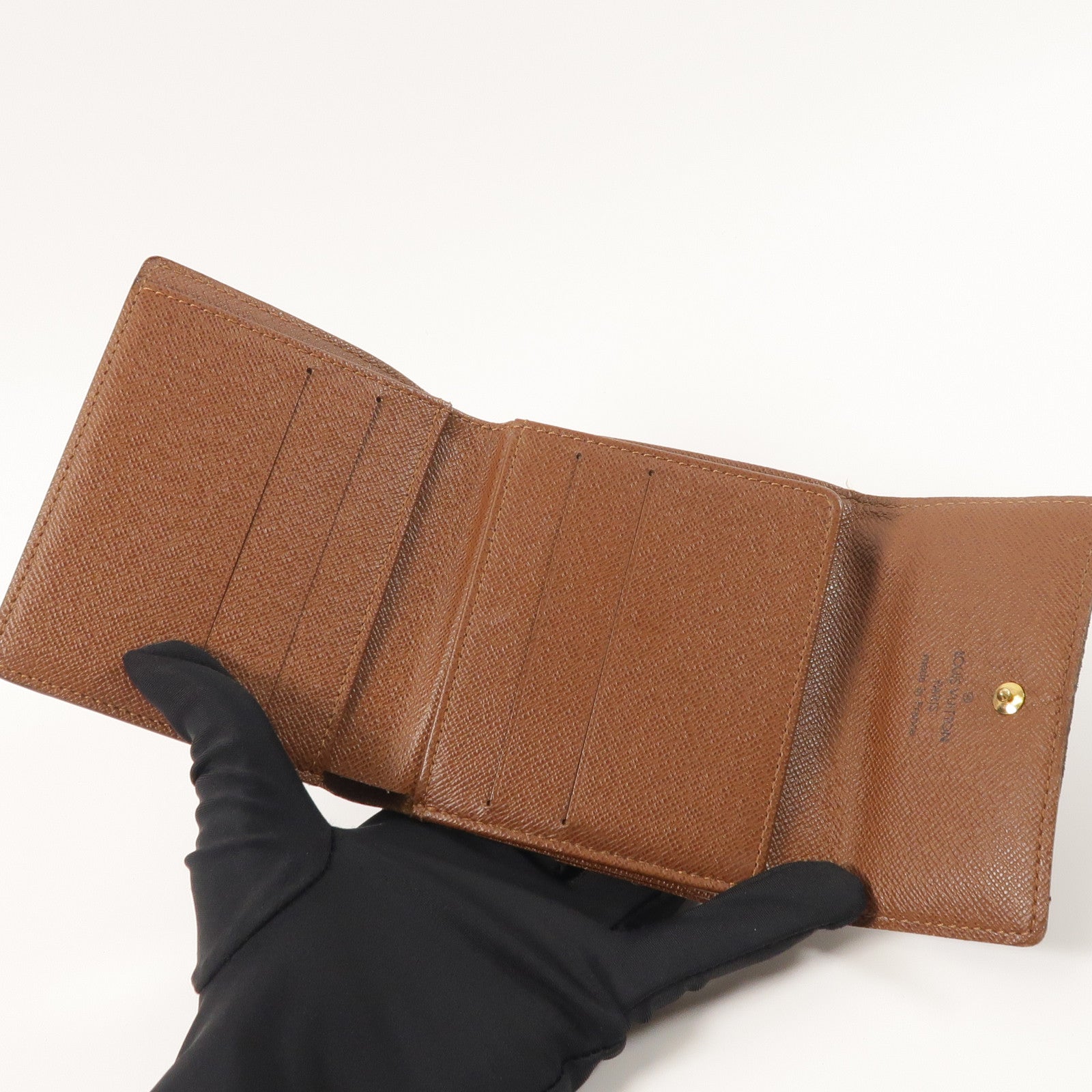 LOUIS VUITTON Monogram Wallet金扣錢包