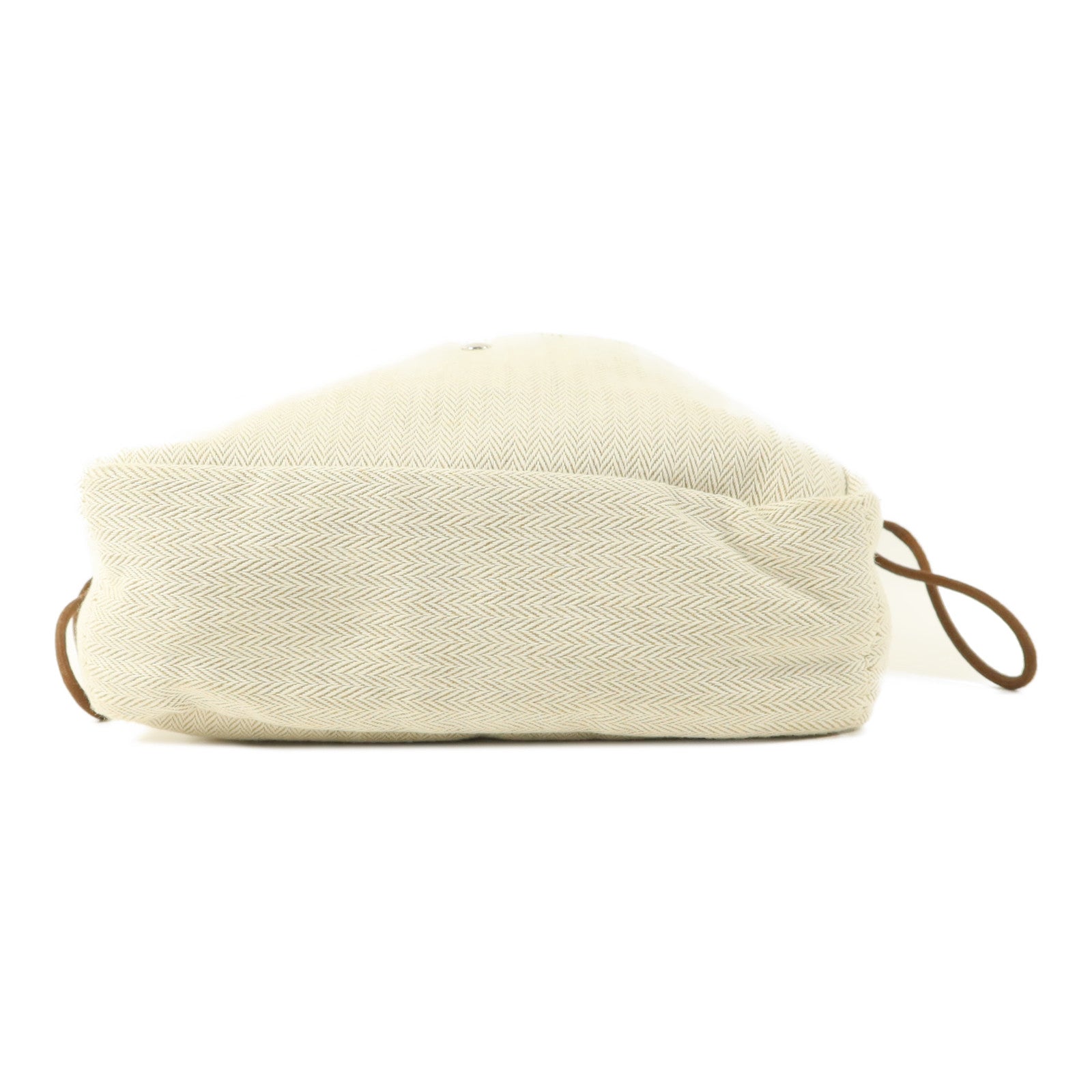 HERMES 帆布/Barenia皮革Fourbi 20 Pouch手拿包Naturel/Fauve