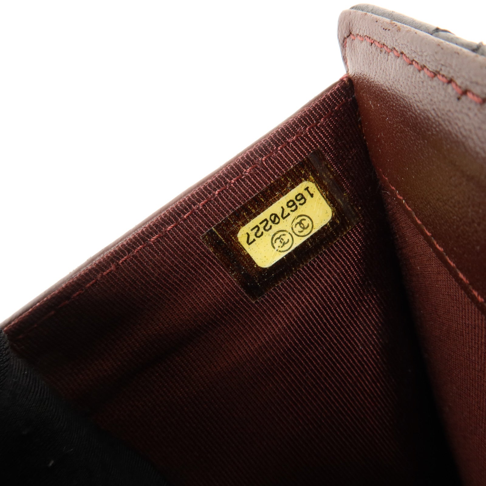 CHANEL 羊皮皮革Classic Long Flap Wallet銀扣長錢包