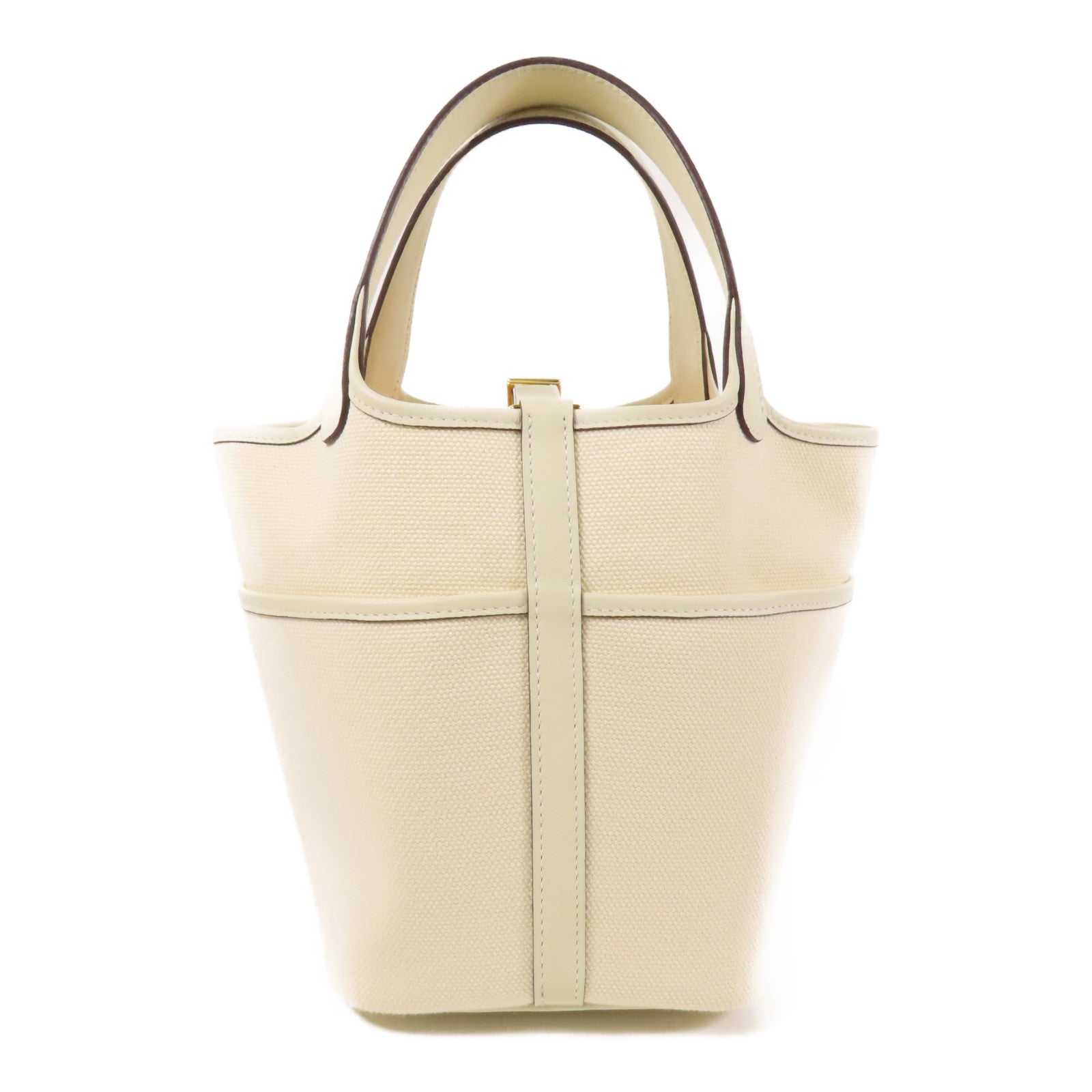 HERMES Toile Goeland Picotin Lock PM金扣手挽袋Nata