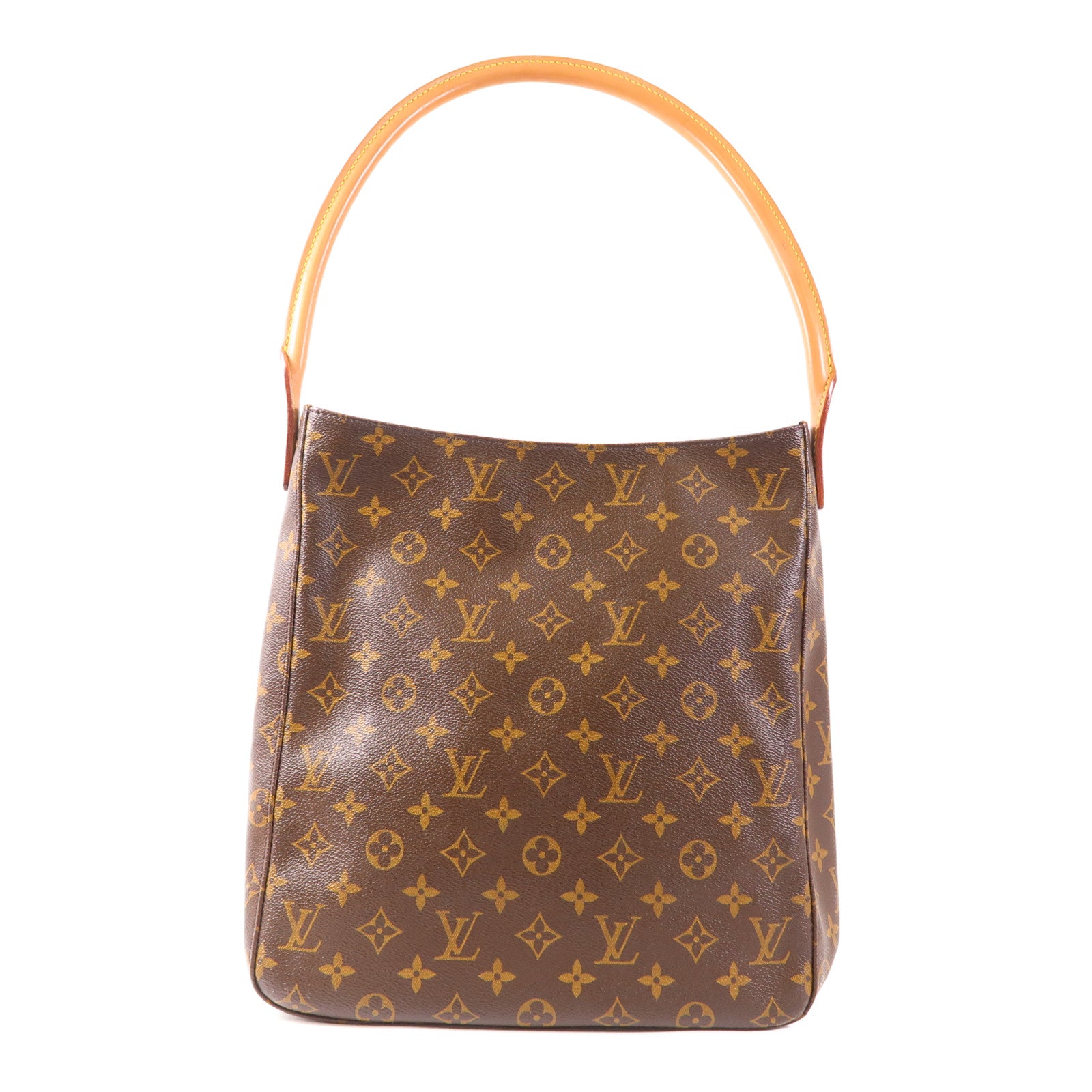 LOUIS VUITTON LV Looping GM Shoulder Bag M51145 Monogram Brown