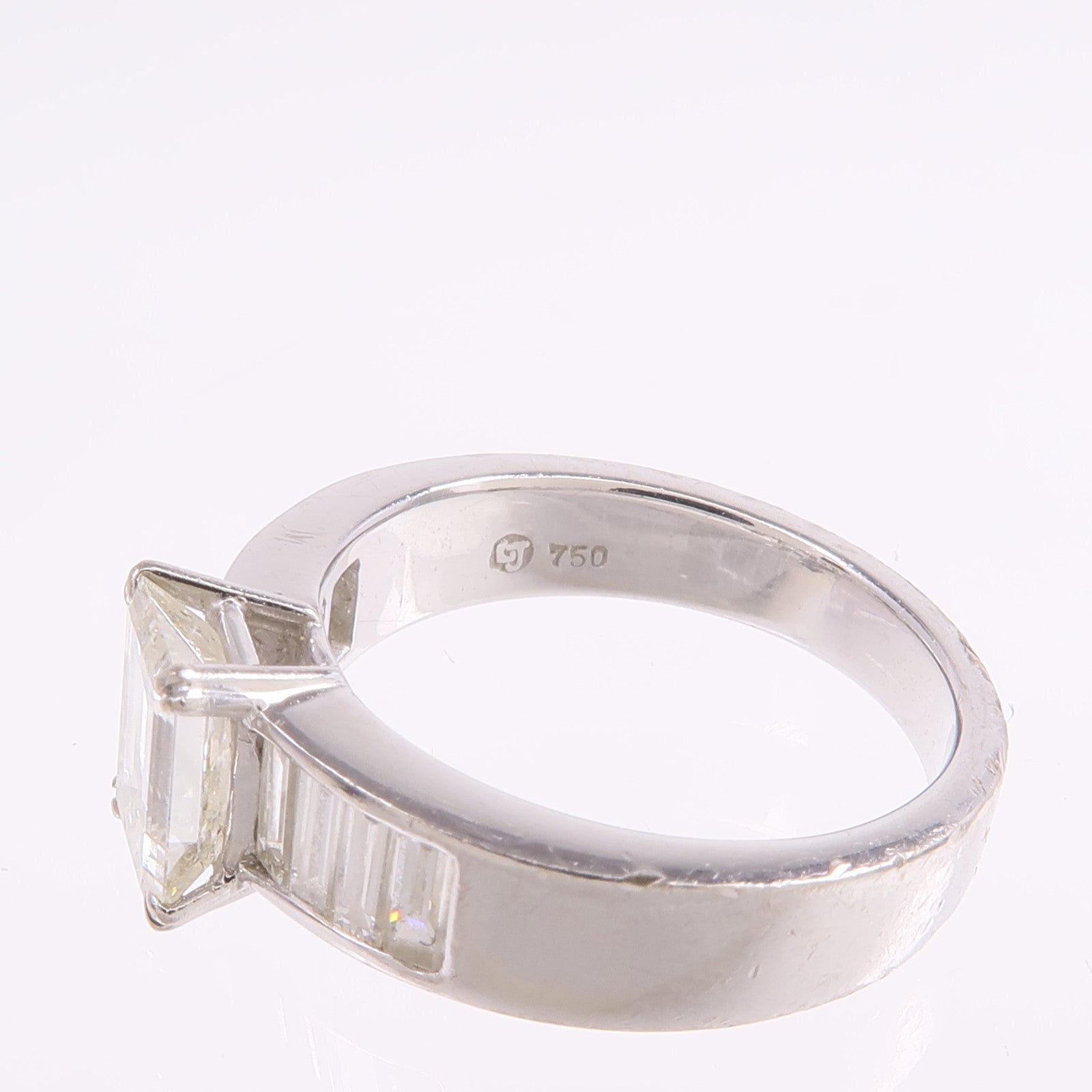 JEWELRY 18K白金Diamond Ring鑽石戒指US#5.5
