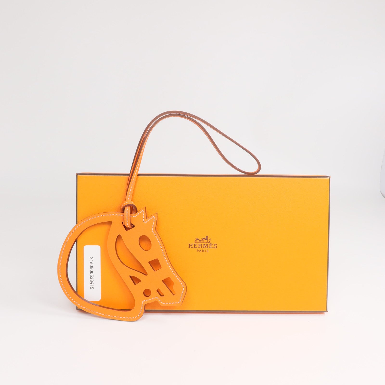 HERMES Swift皮革Paddock Cheval Bag Charm掛飾