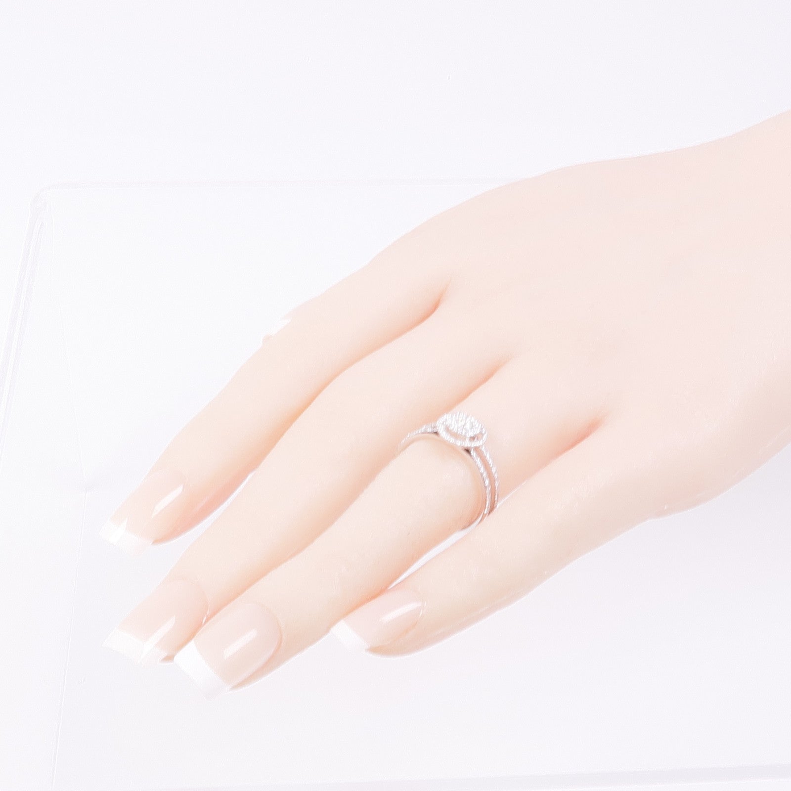 JEWELRY 18K白金Diamond Ring鑽石戒指US#6.5