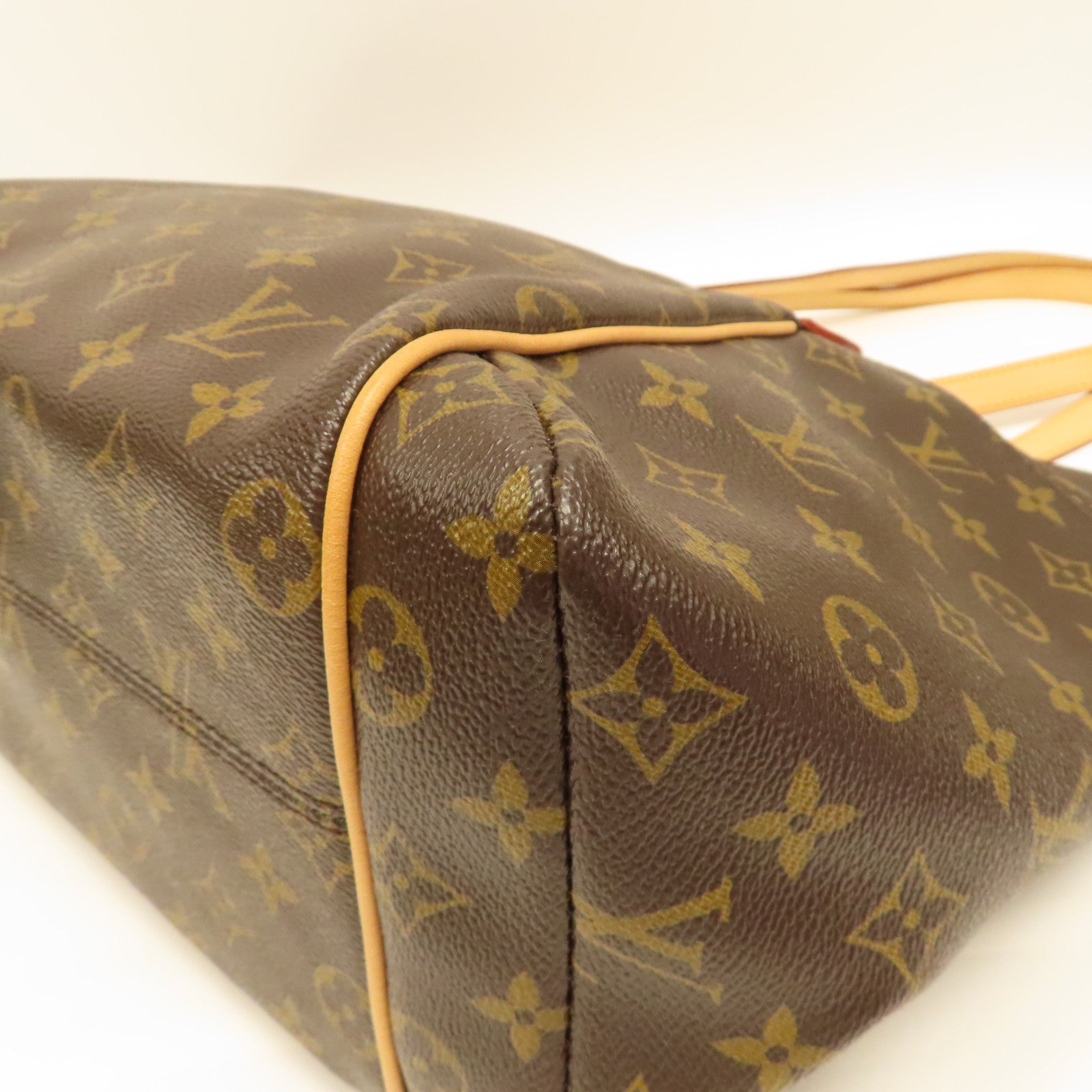 LOUIS VUITTON Monogram Totally MM金扣肩背袋啡色