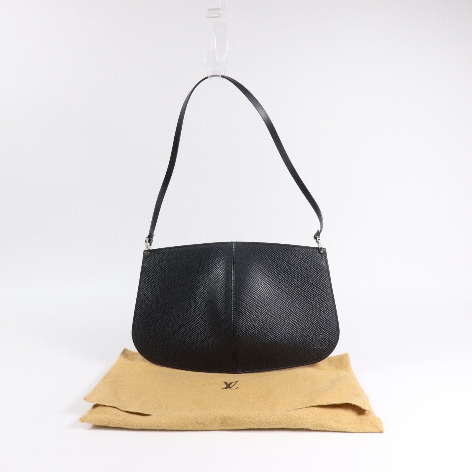 LOUIS VUITTON Epi Pochette Demi Lune肩背袋