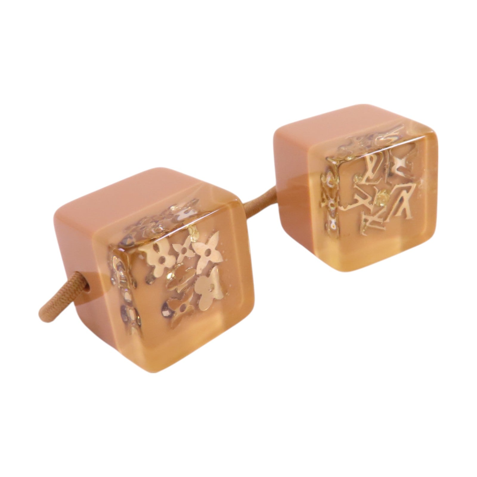 LOUIS VUITTON PVC Hair Cube髮帶