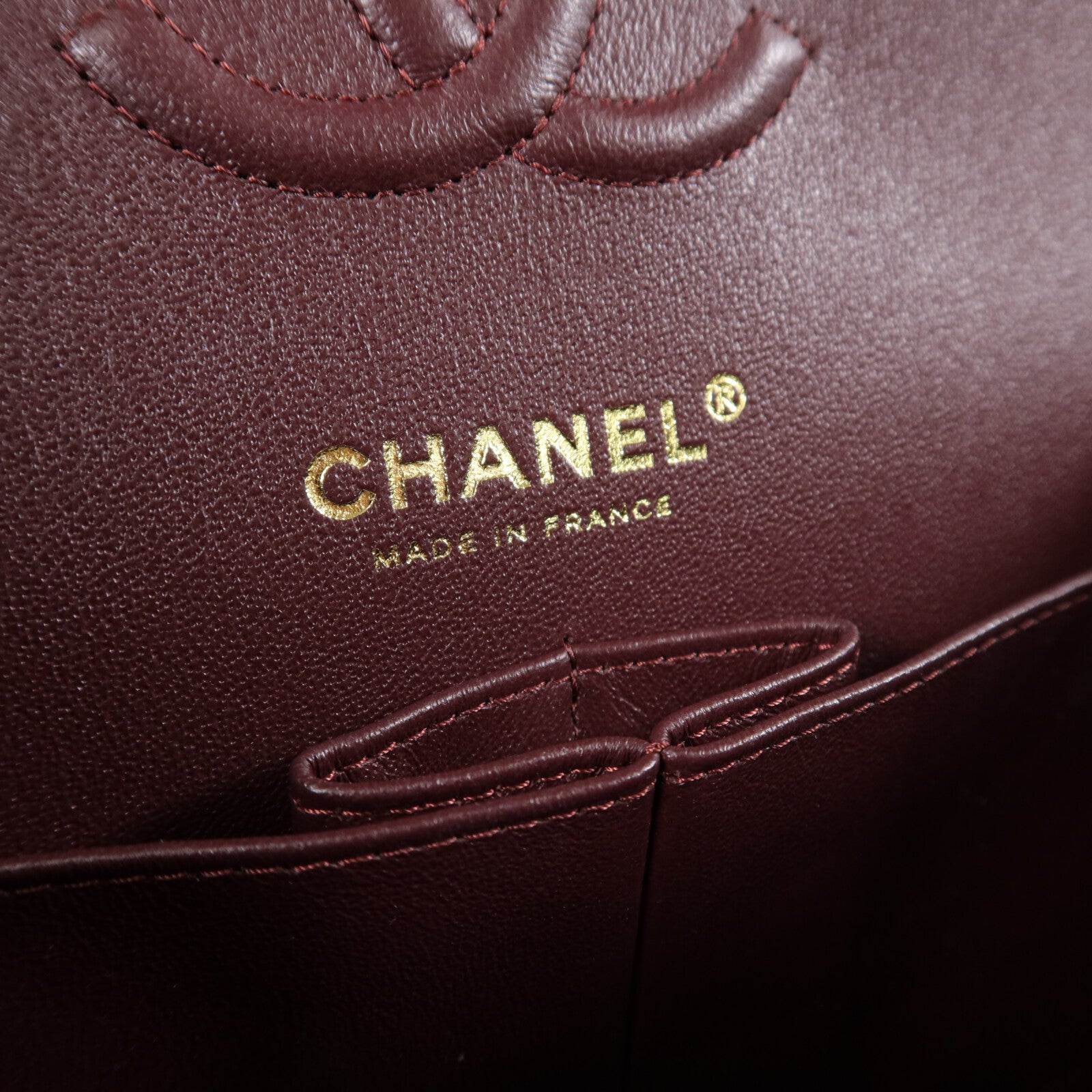 CHANEL 牛皮皮革Classic 23鏈帶肩背袋