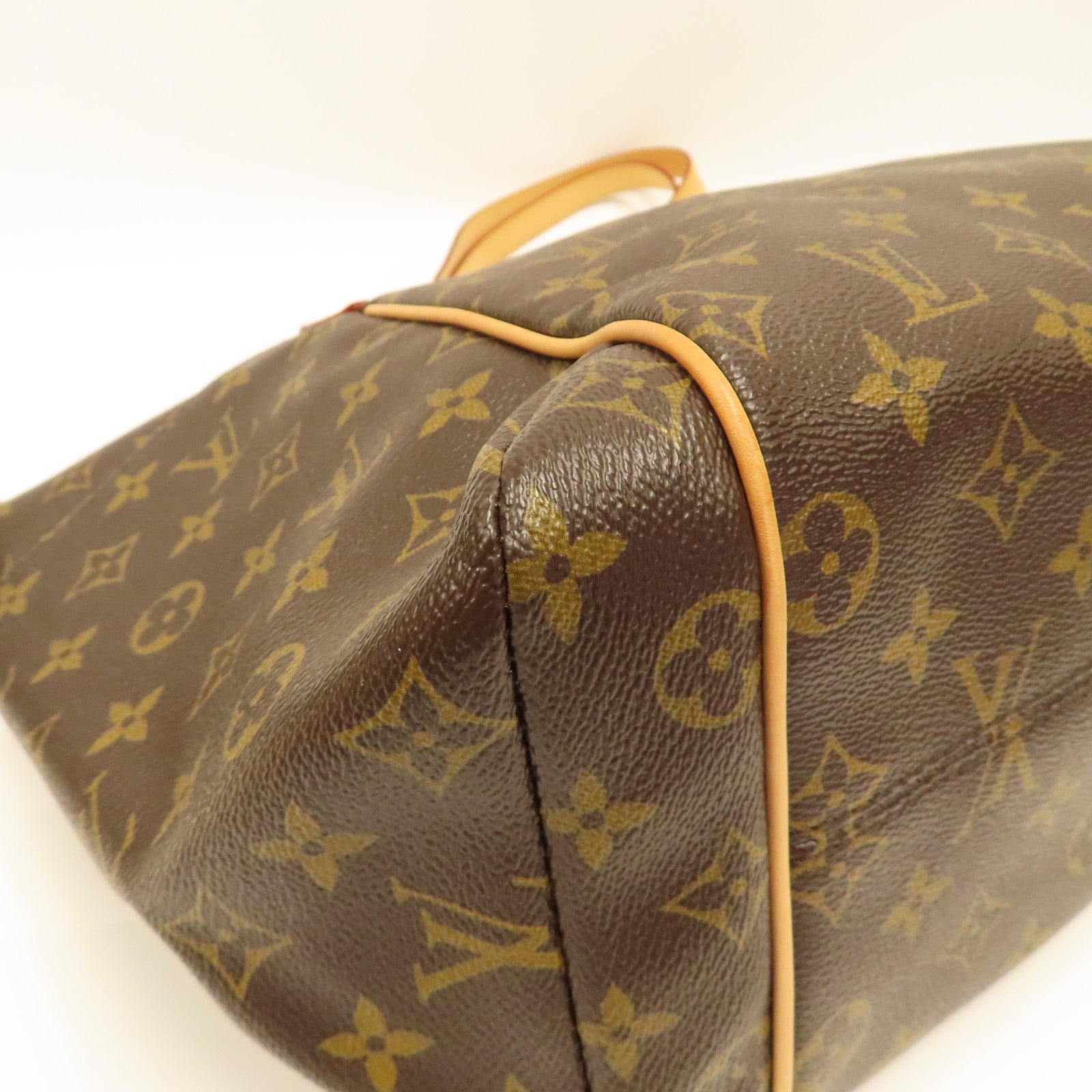 LOUIS VUITTON Monogram Totally MM金扣肩背袋啡色