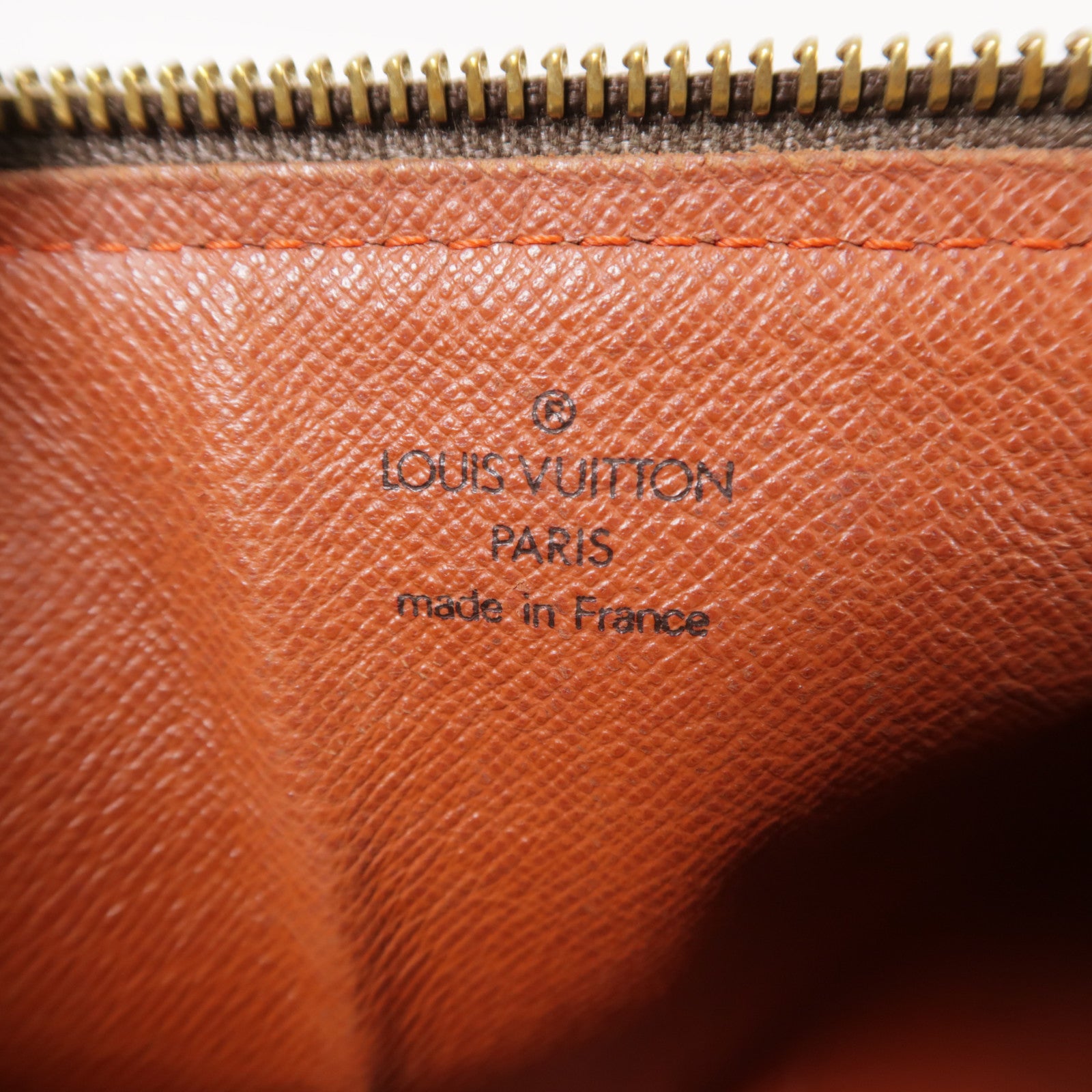 LOUIS VUITTON Damier Papillon GM金扣肩背袋