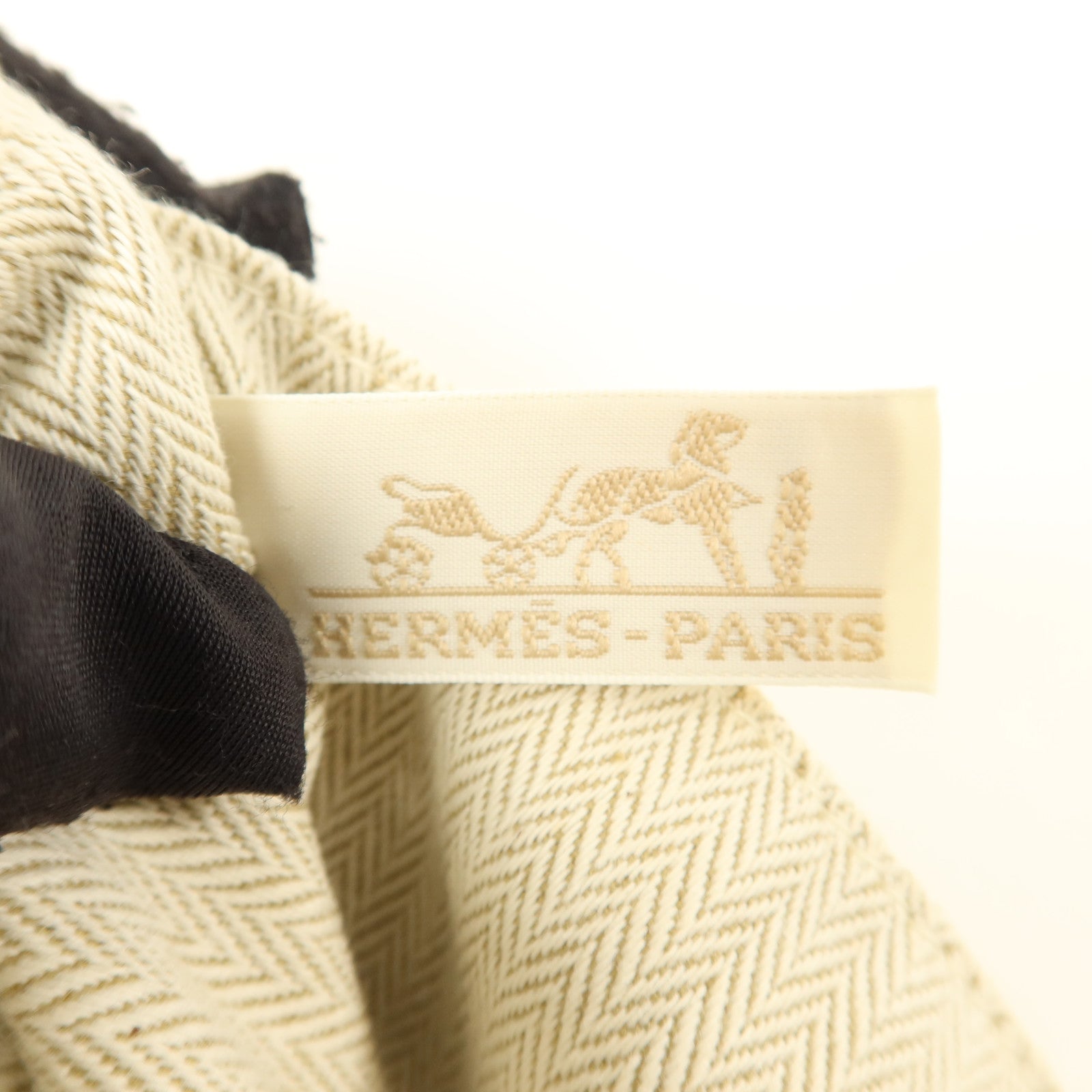 HERMES 帆布/Barenia皮革Fourbi 20 Pouch手拿包Naturel/Fauve