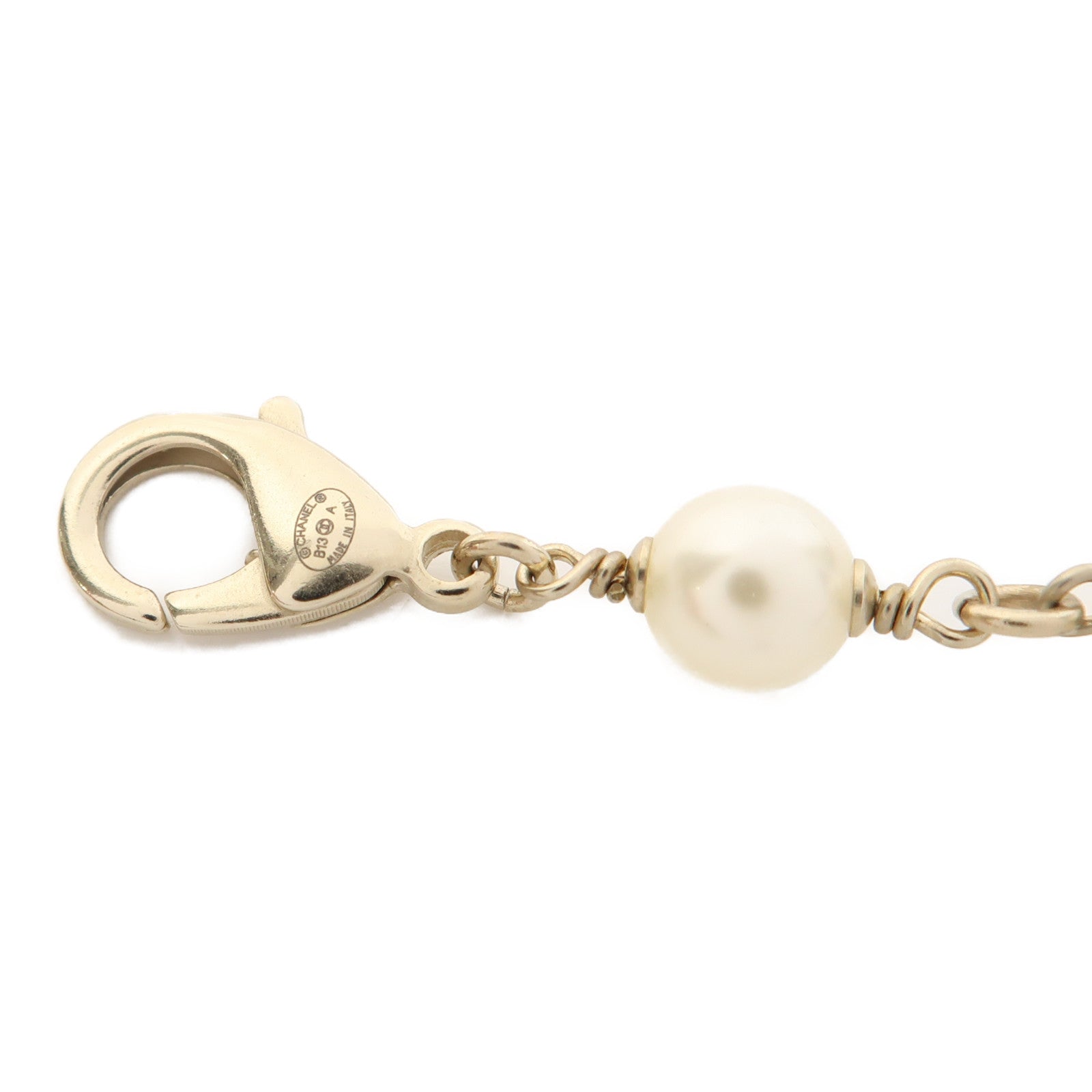 CHANEL 金屬Necklace項鍊紅色
