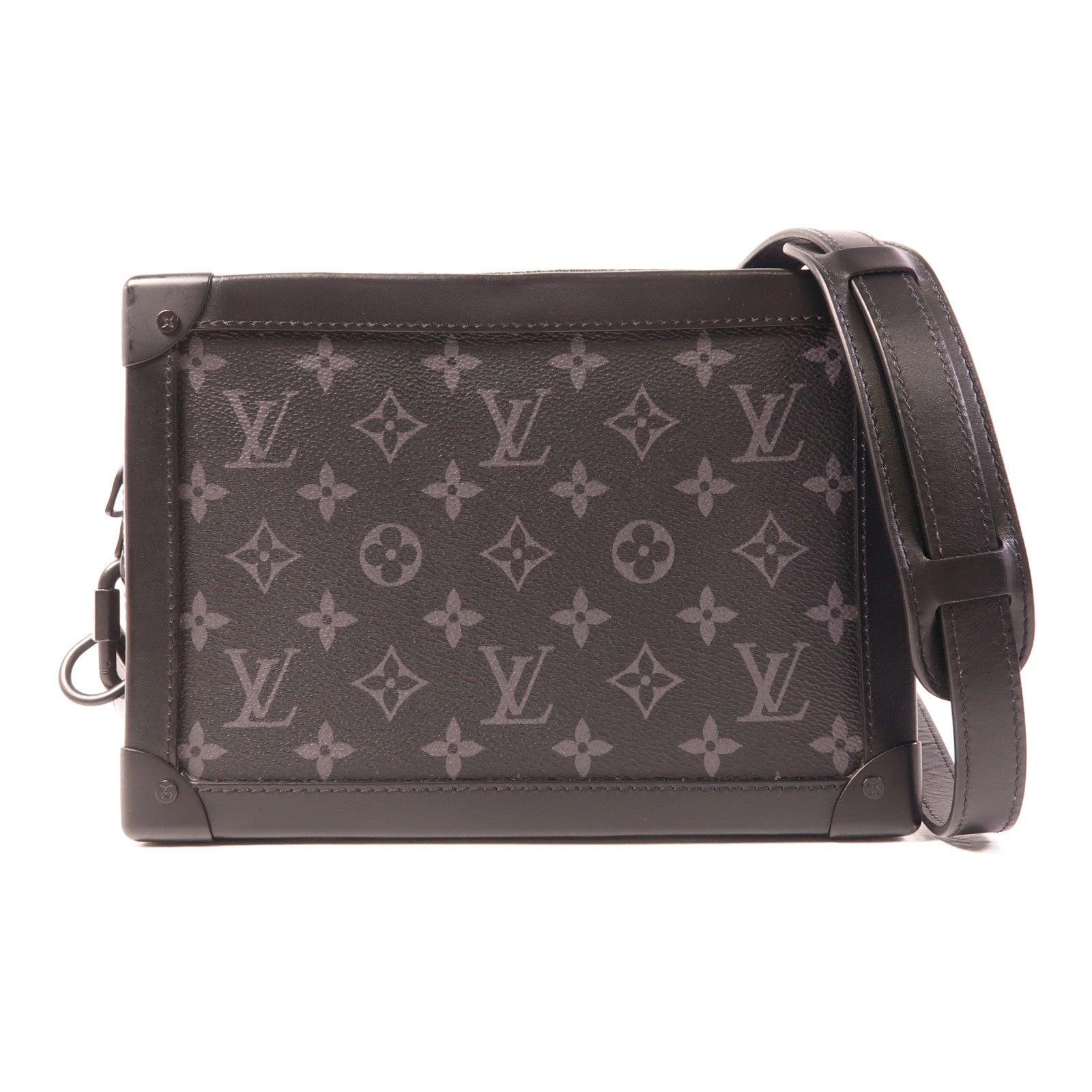 LOUIS VUITTON Monogram Eclipse Soft Trunk肩背袋