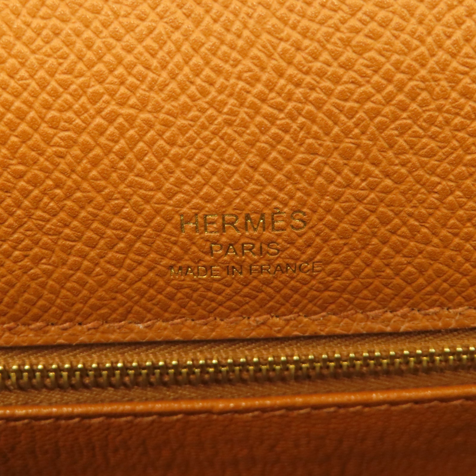 HERMES Epsom皮革Kelly 28金扣手挽肩背兩用袋藍色/深藍色