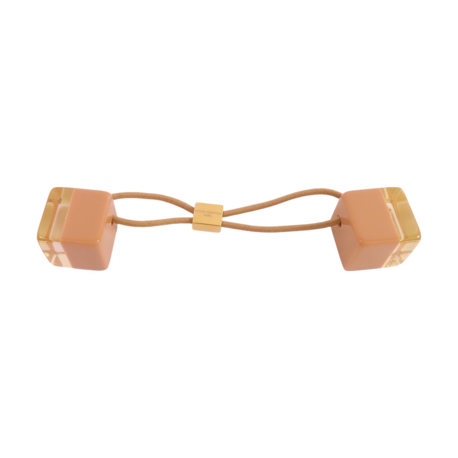 LOUIS VUITTON PVC Hair Cube髮帶