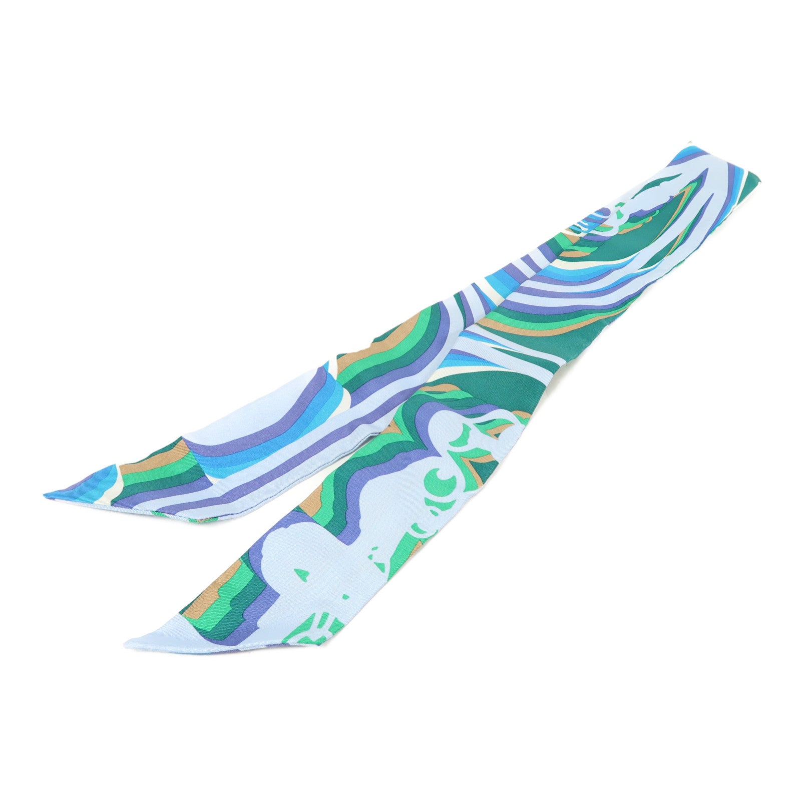 HERMES 絲質Twilly絲巾