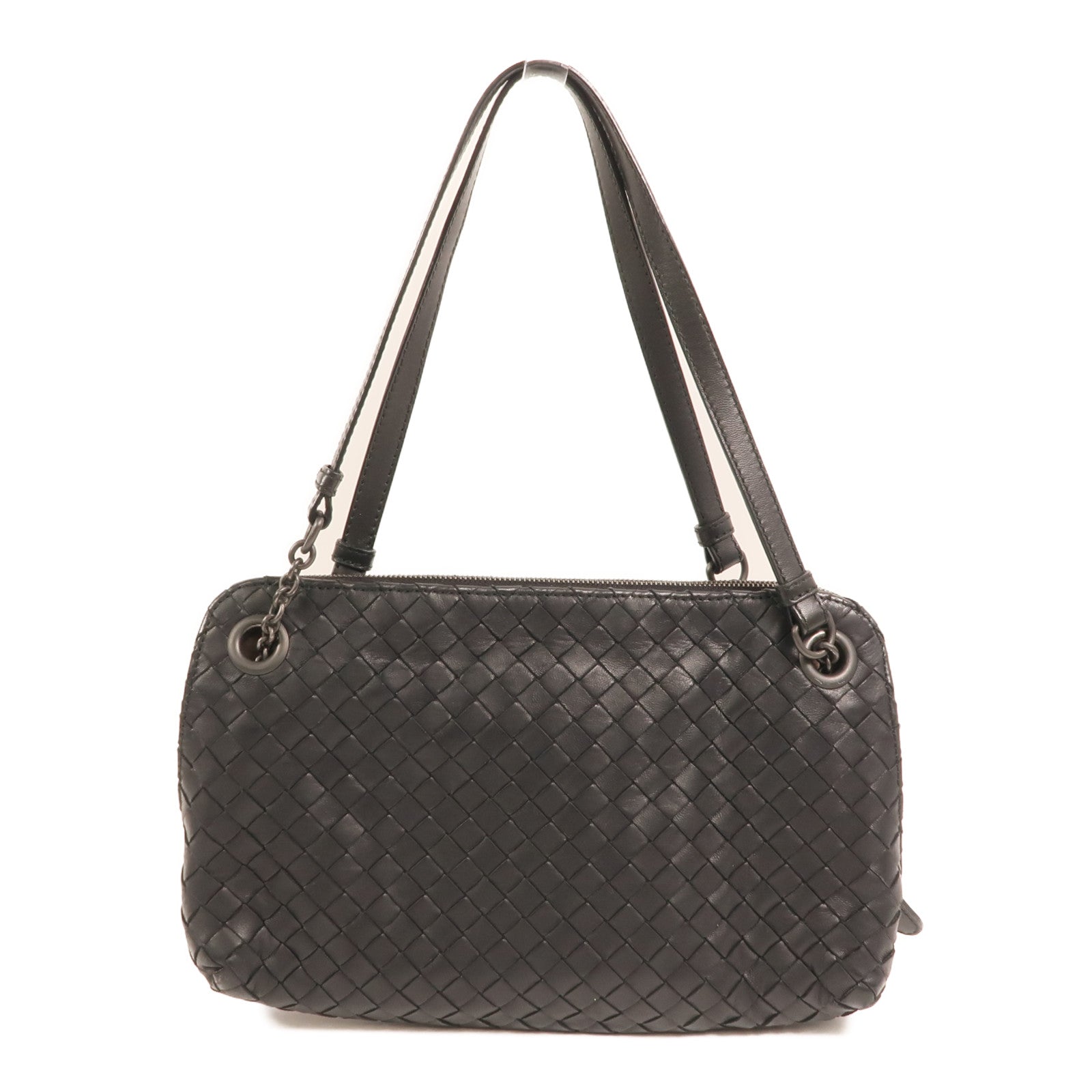 BOTTEGA VENETA 牛皮皮革Shoulder Bag鏈帶肩背袋