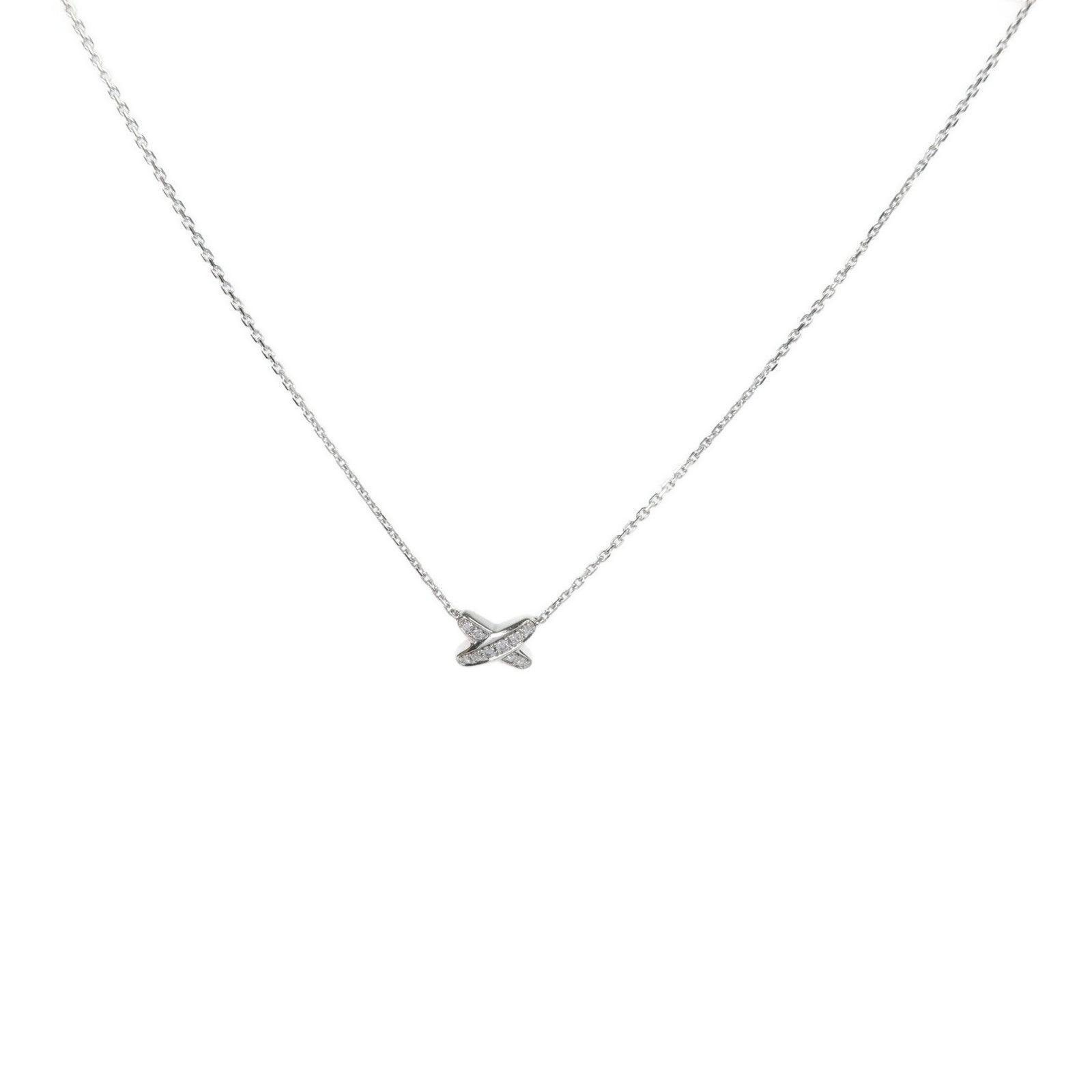 Chaumet 【激減優惠】18K白金Diamond Jeux De Liens鑽石項鍊
